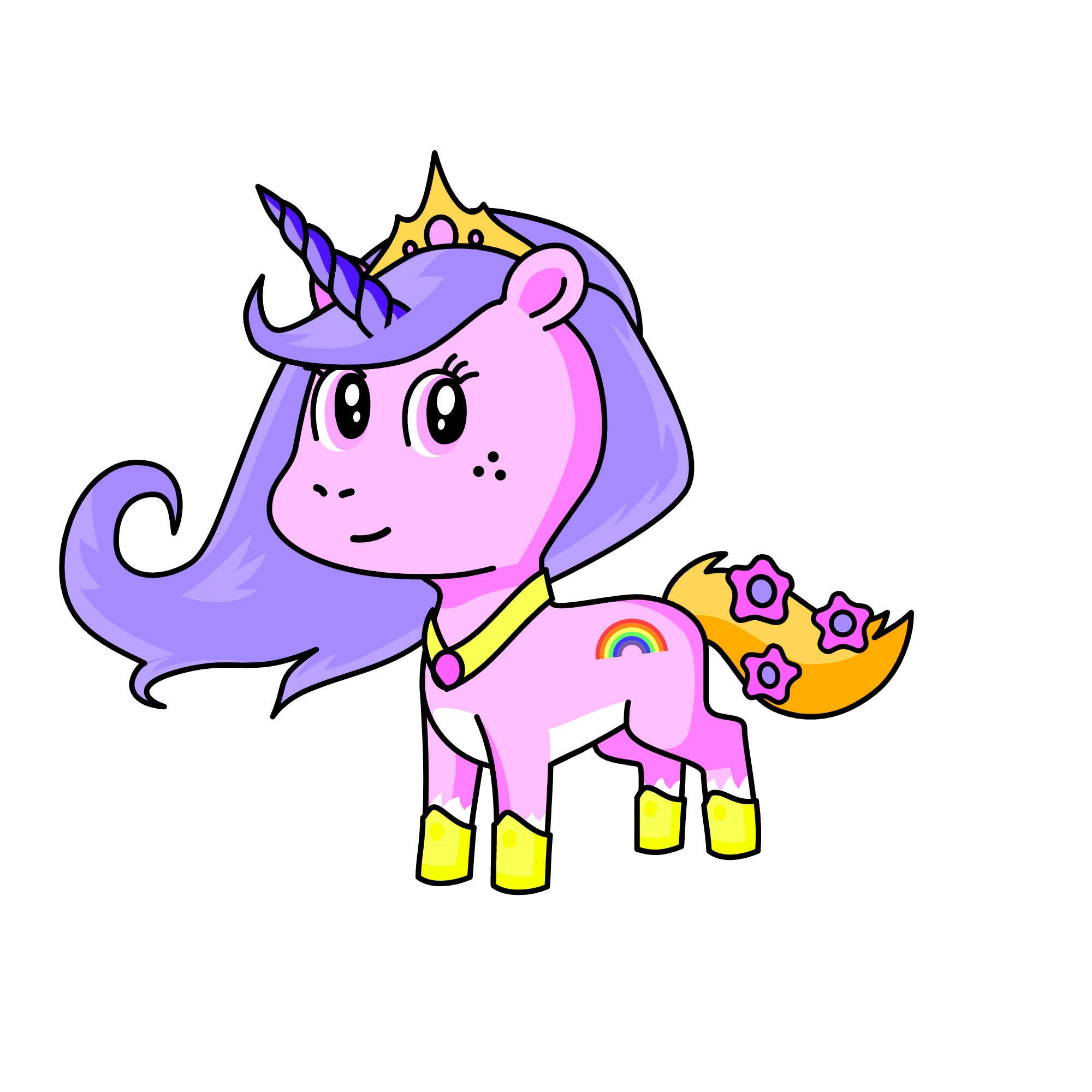 Angel, the unicorn