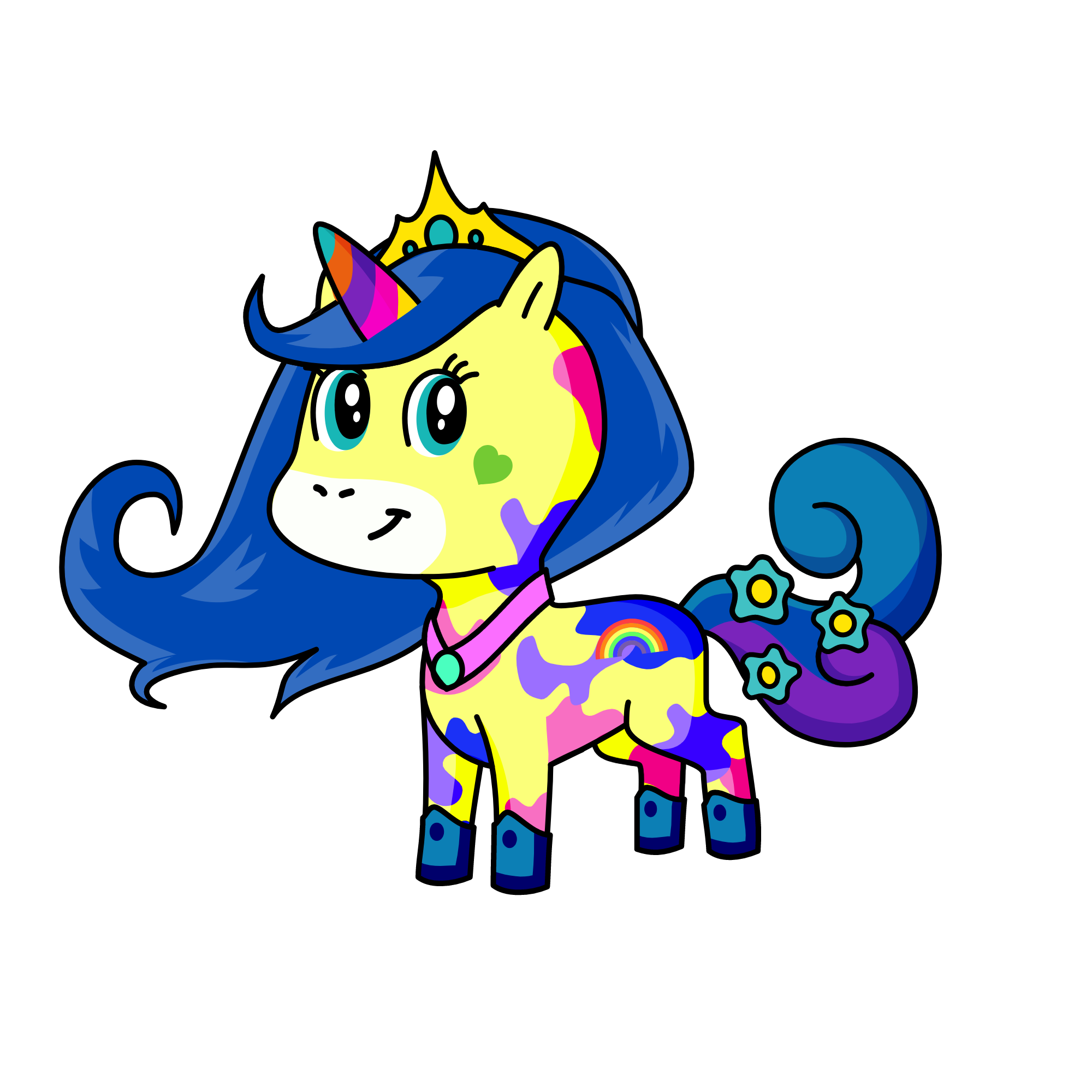 Princesa Nubecita , the unicorn