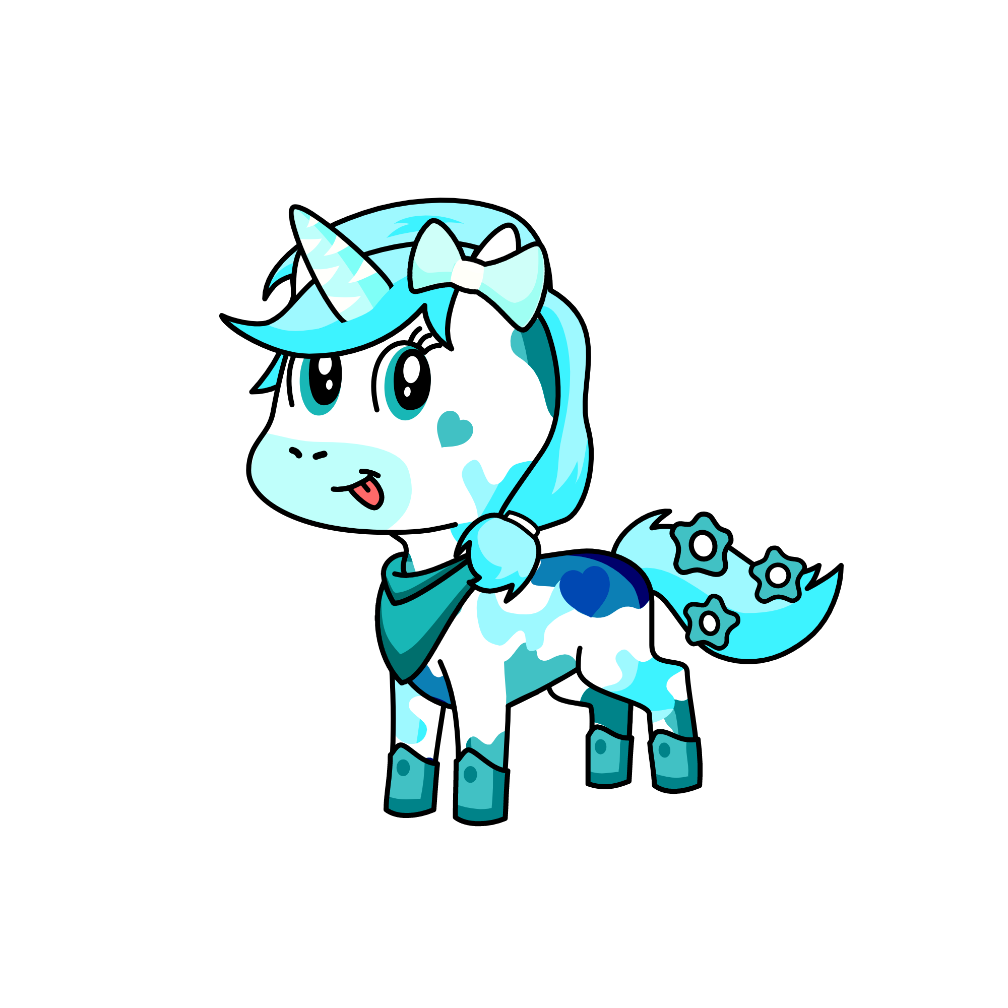 Turquesita , the unicorn