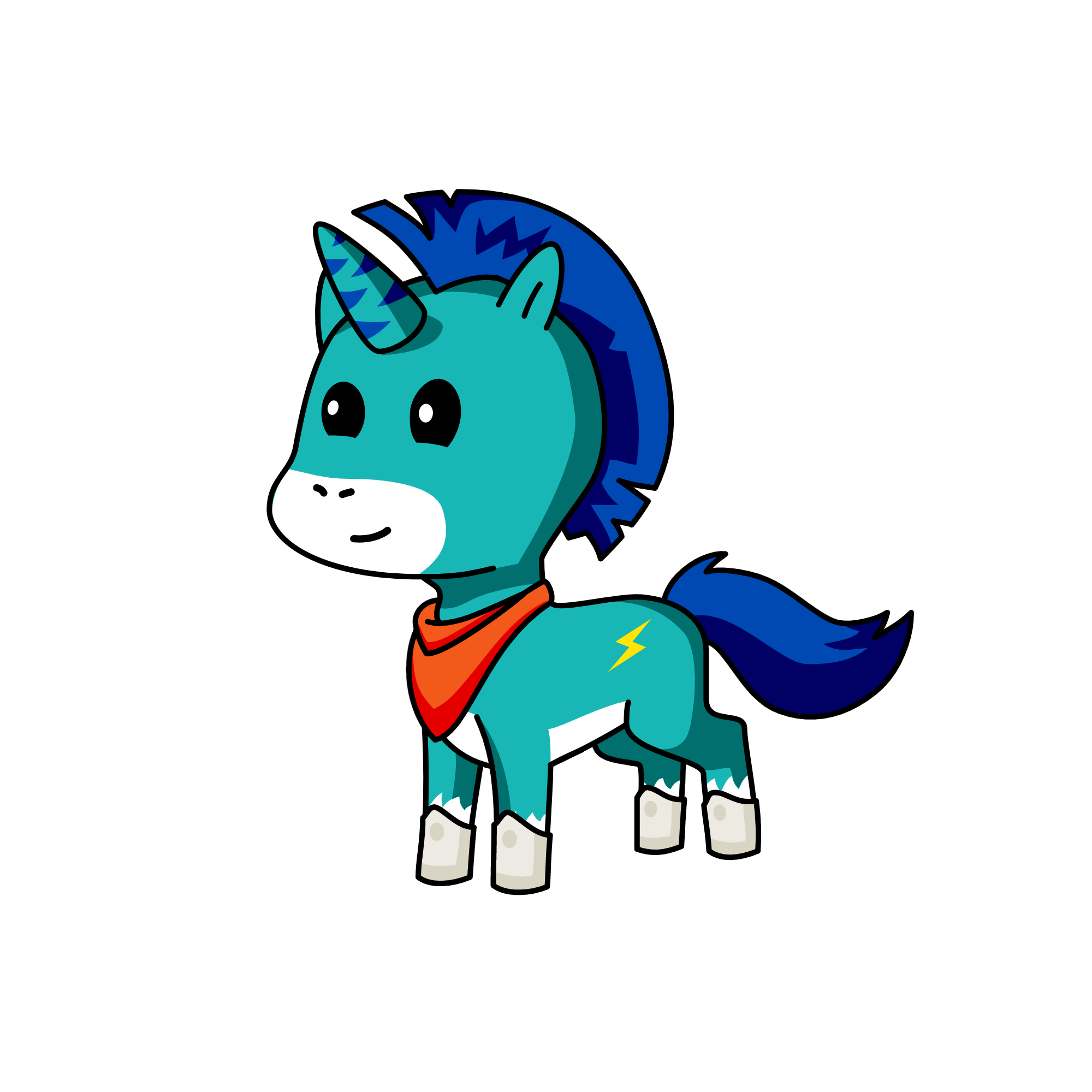 Renbowdesh, the unicorn