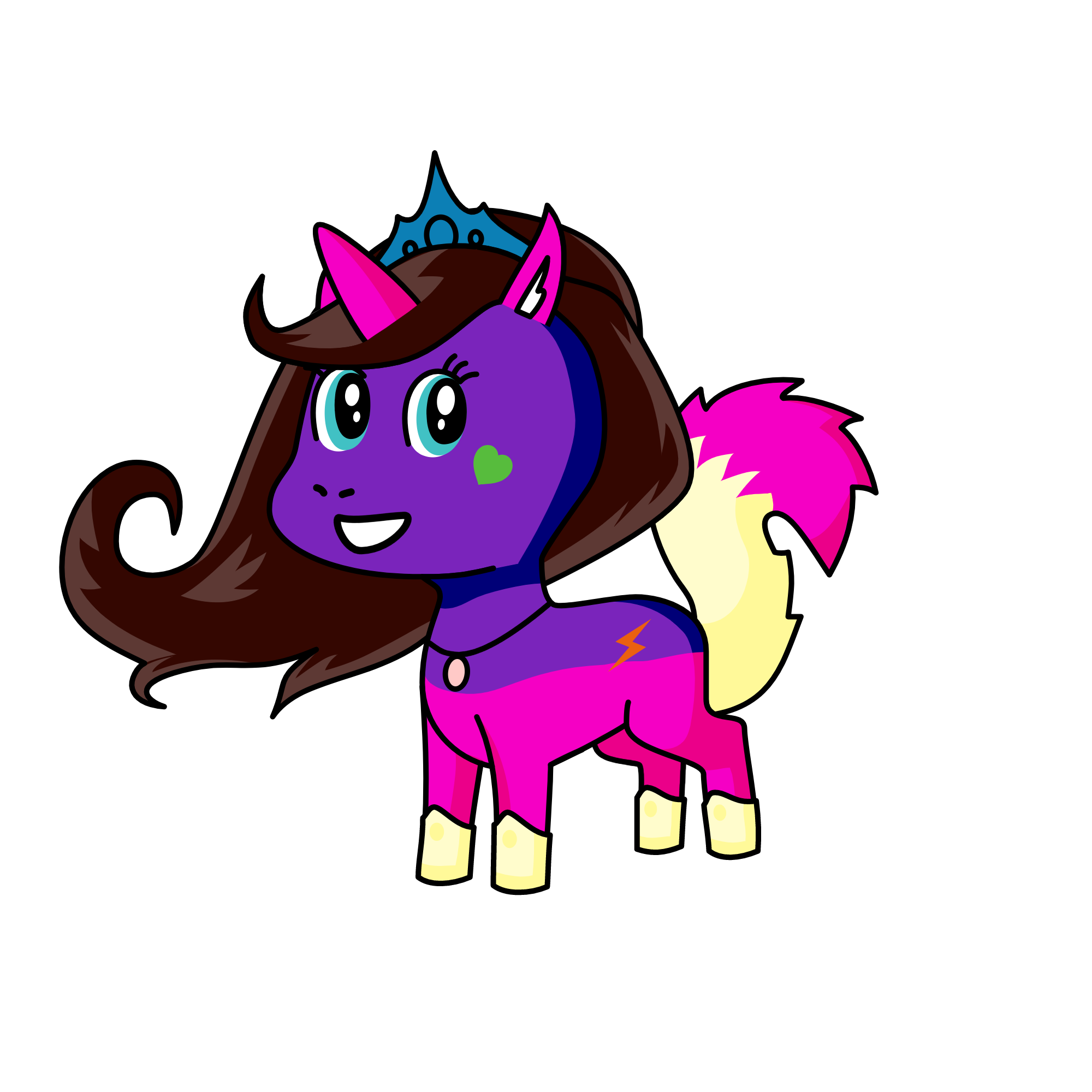 scetchee, the unicorn