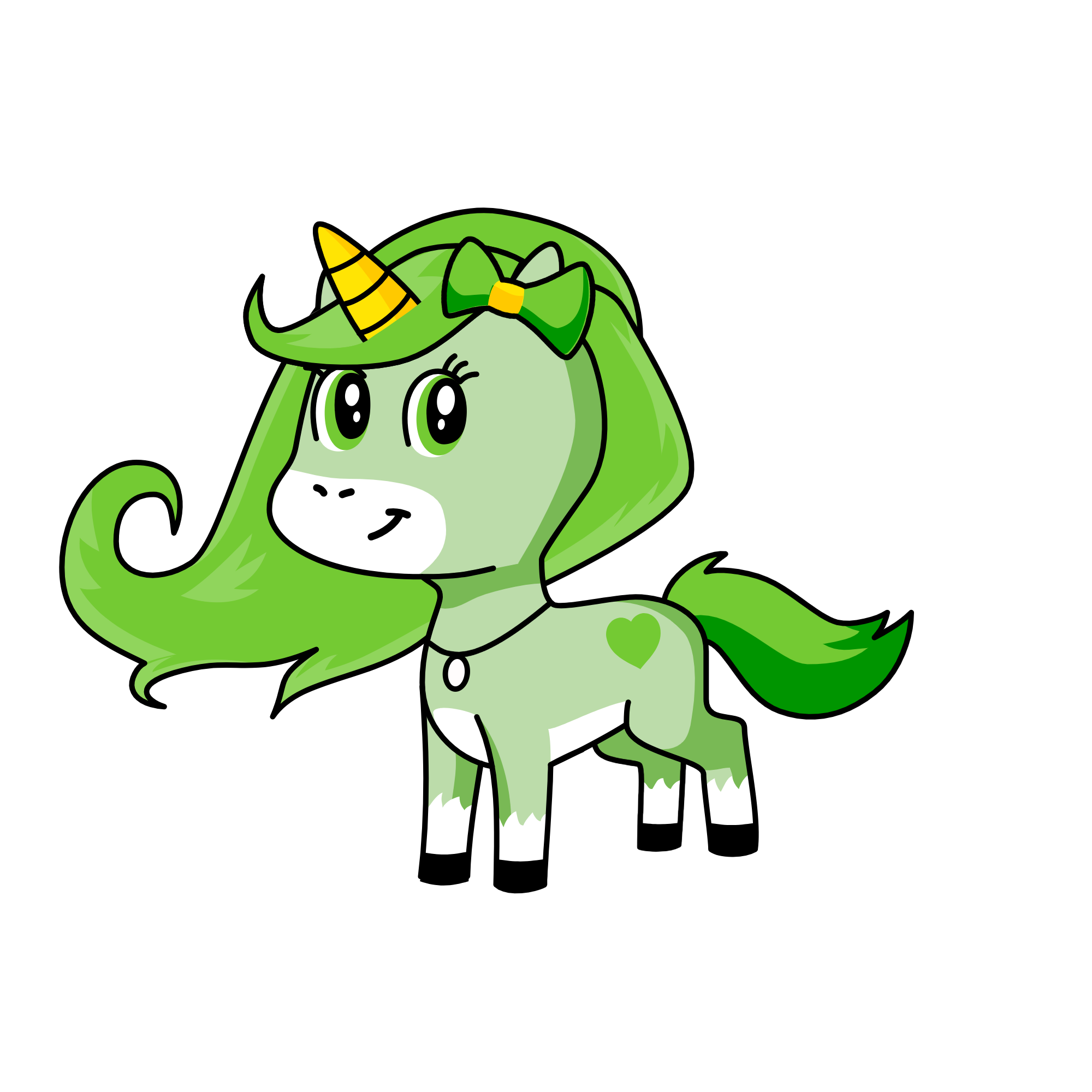 mint, the unicorn