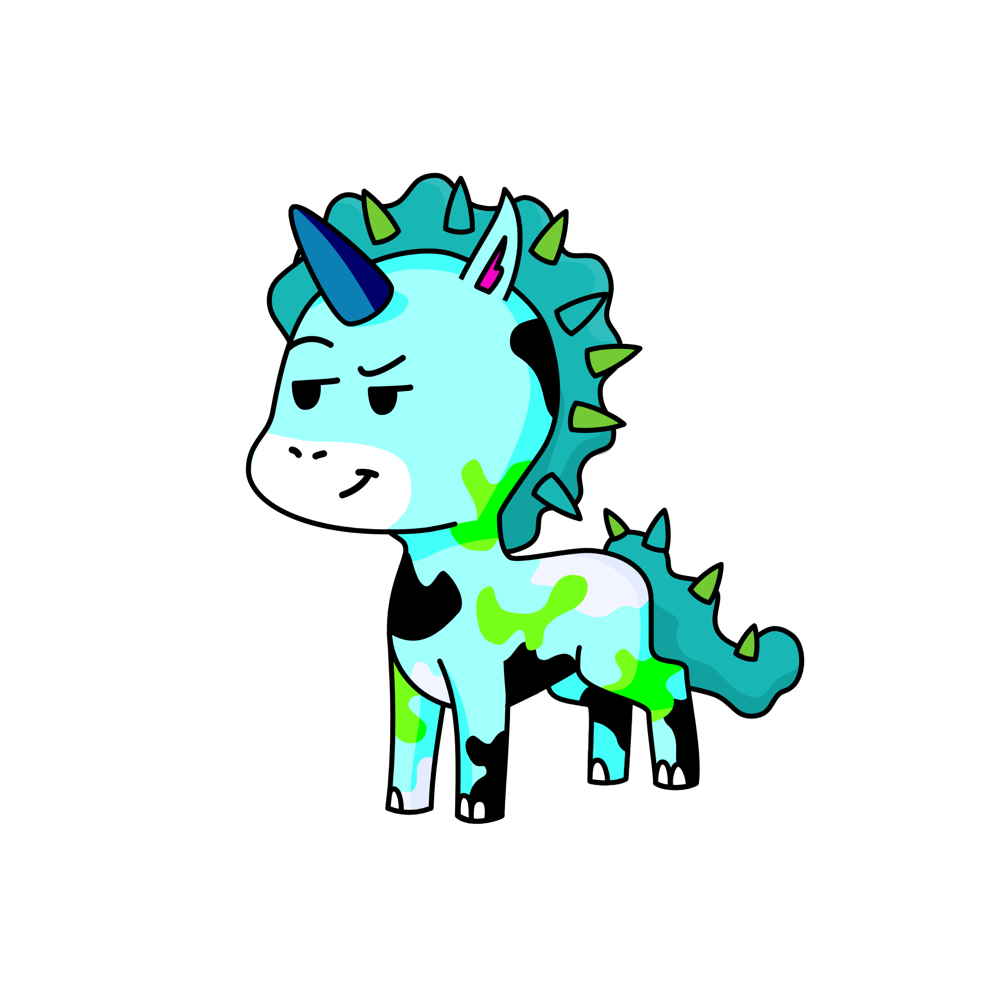 flair, the unicorn