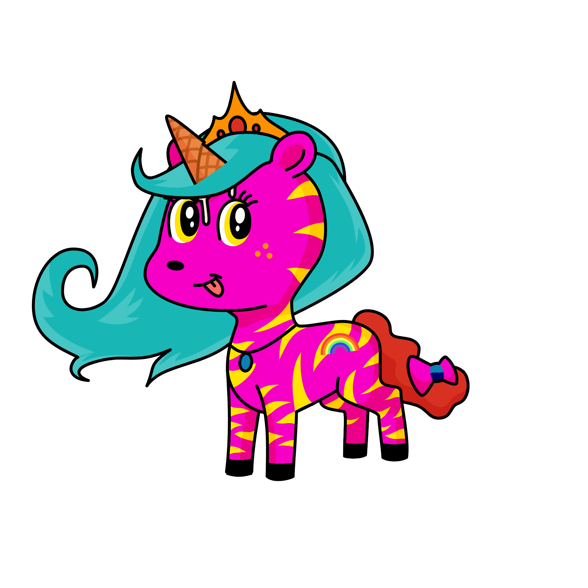 Raissah, the unicorn