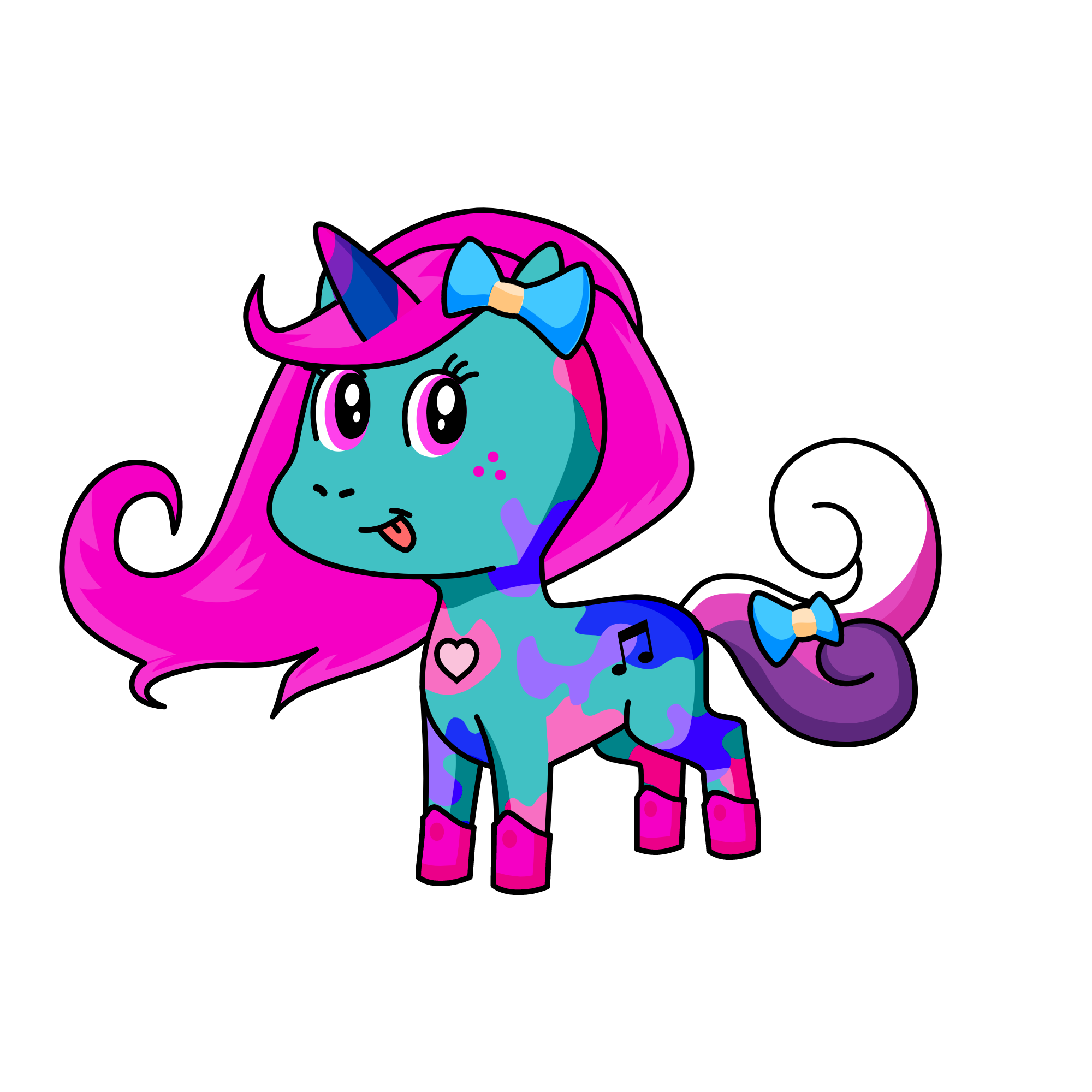 Emmy, the unicorn