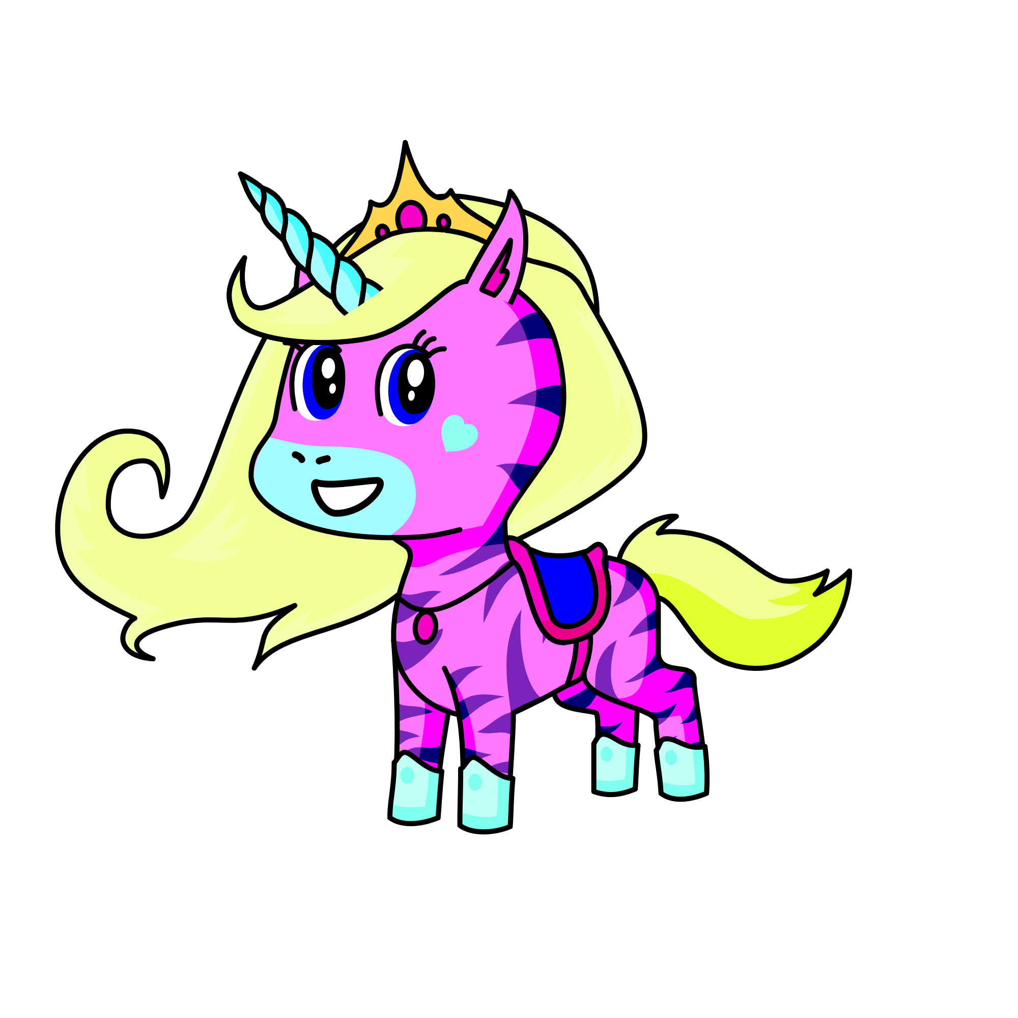 Emana, the unicorn