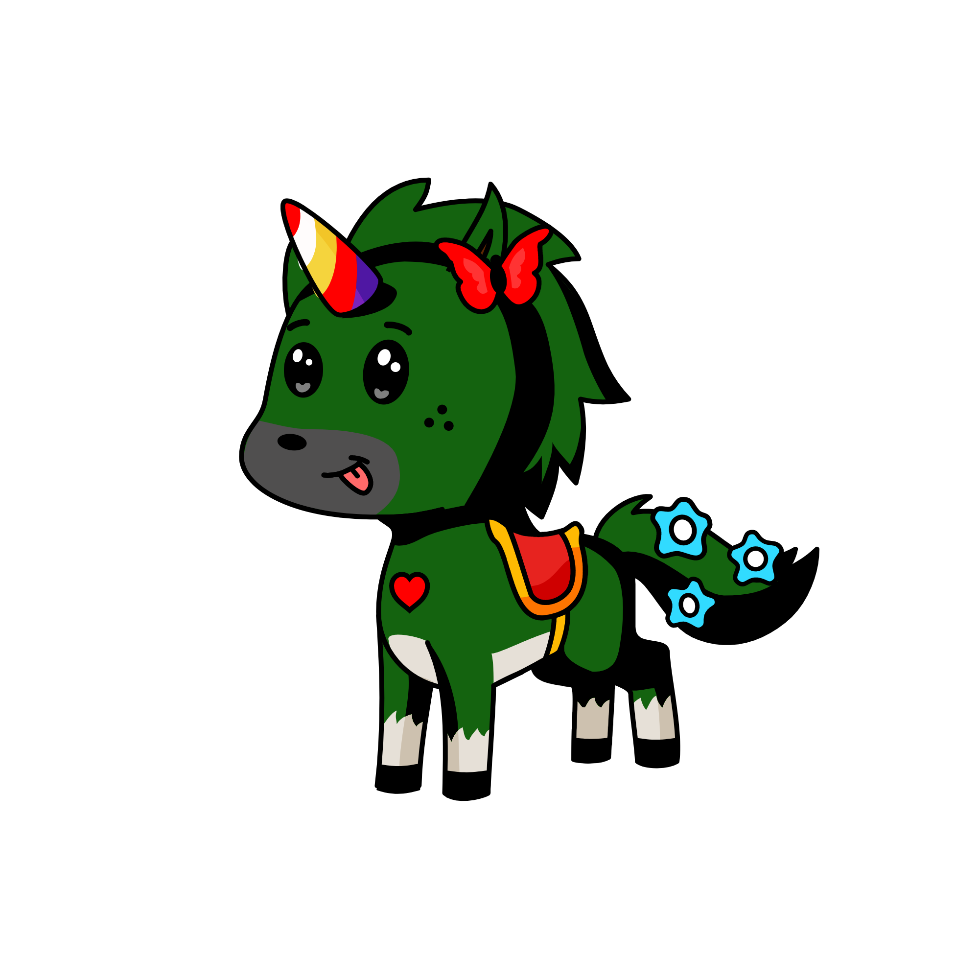 deku, the unicorn