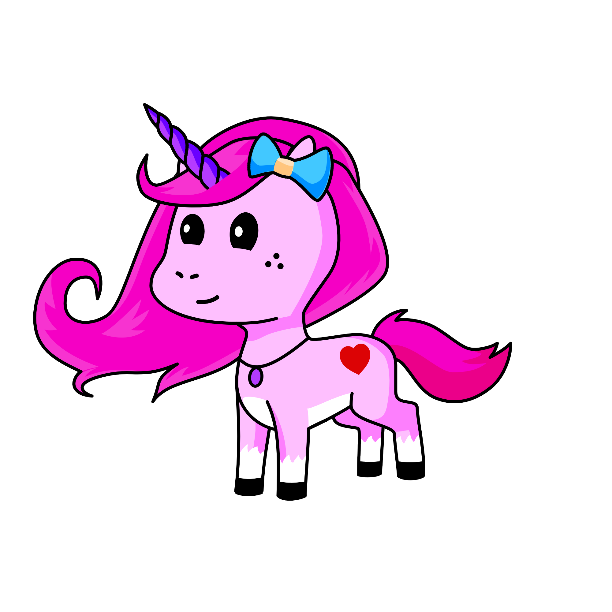 Rose, the unicorn