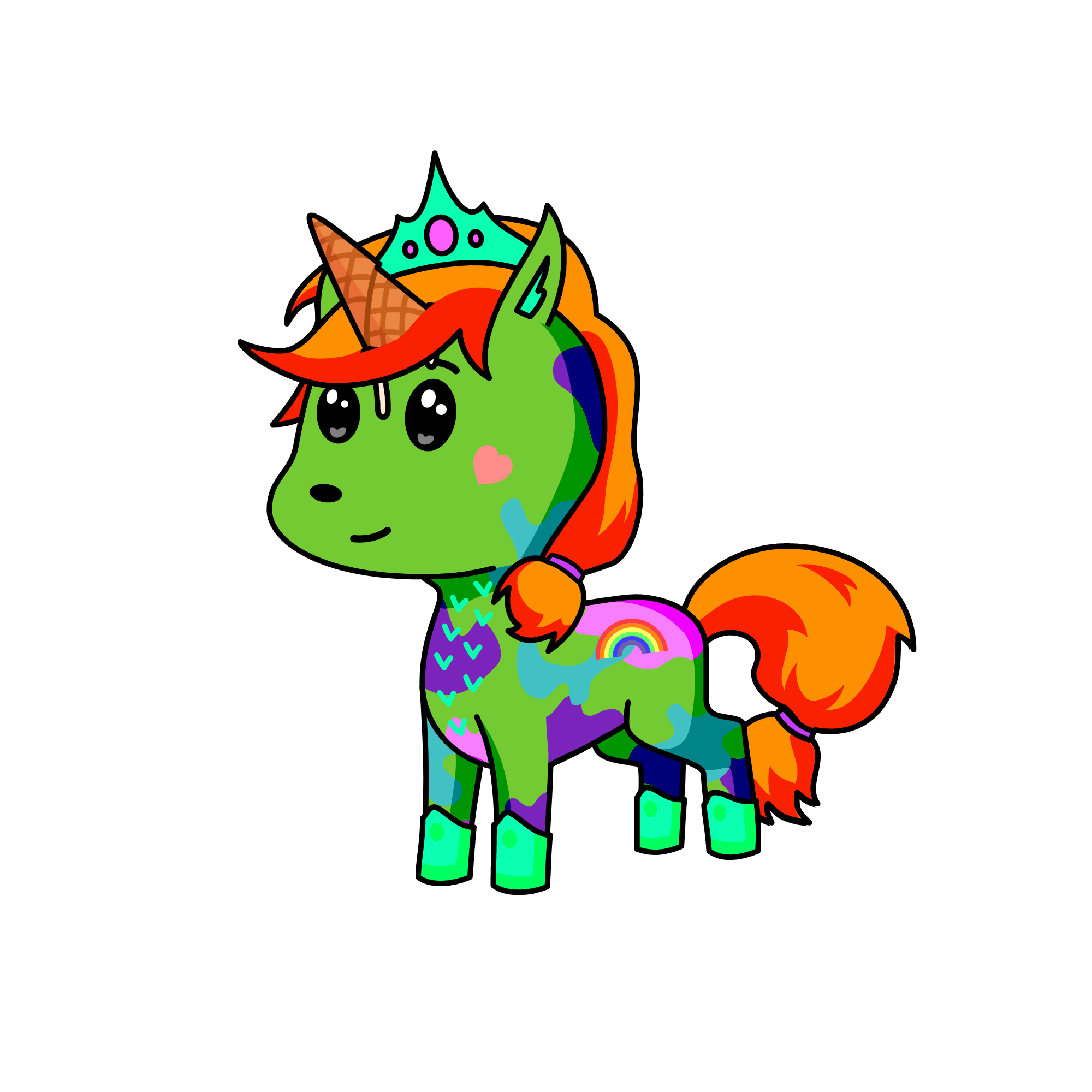 PRISCILA, the unicorn