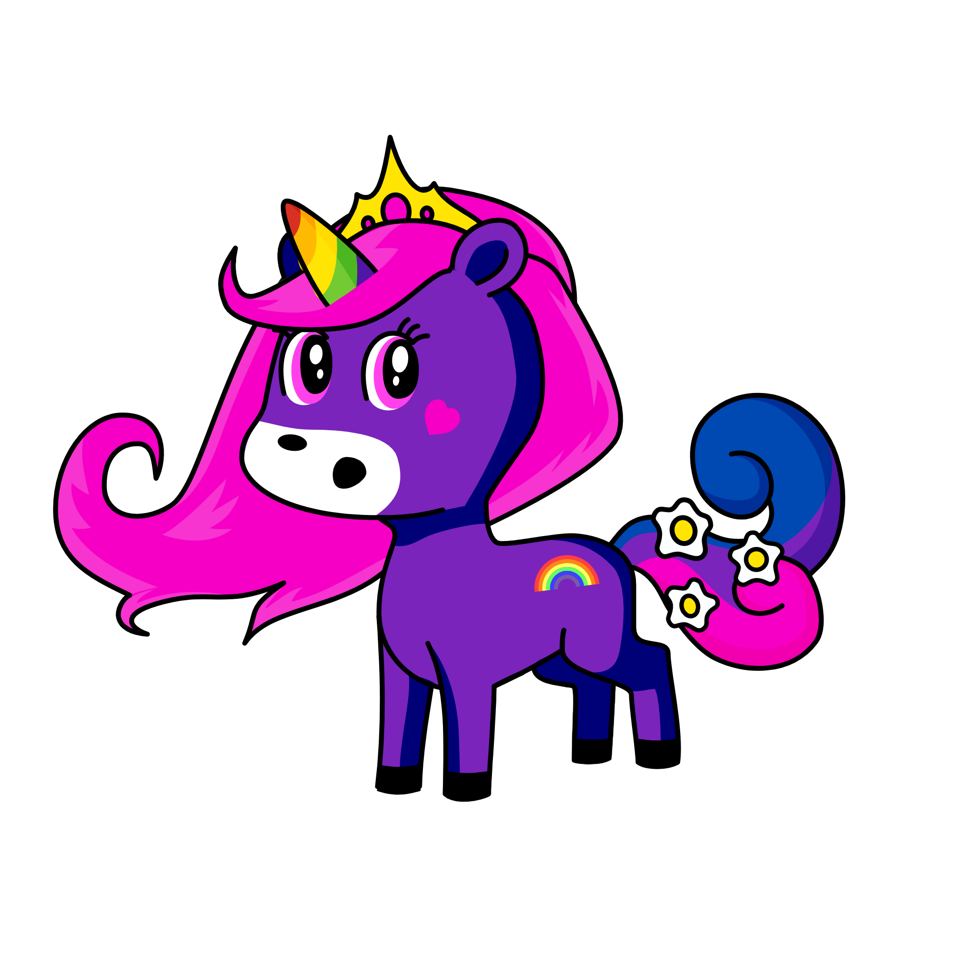 Alice, the unicorn