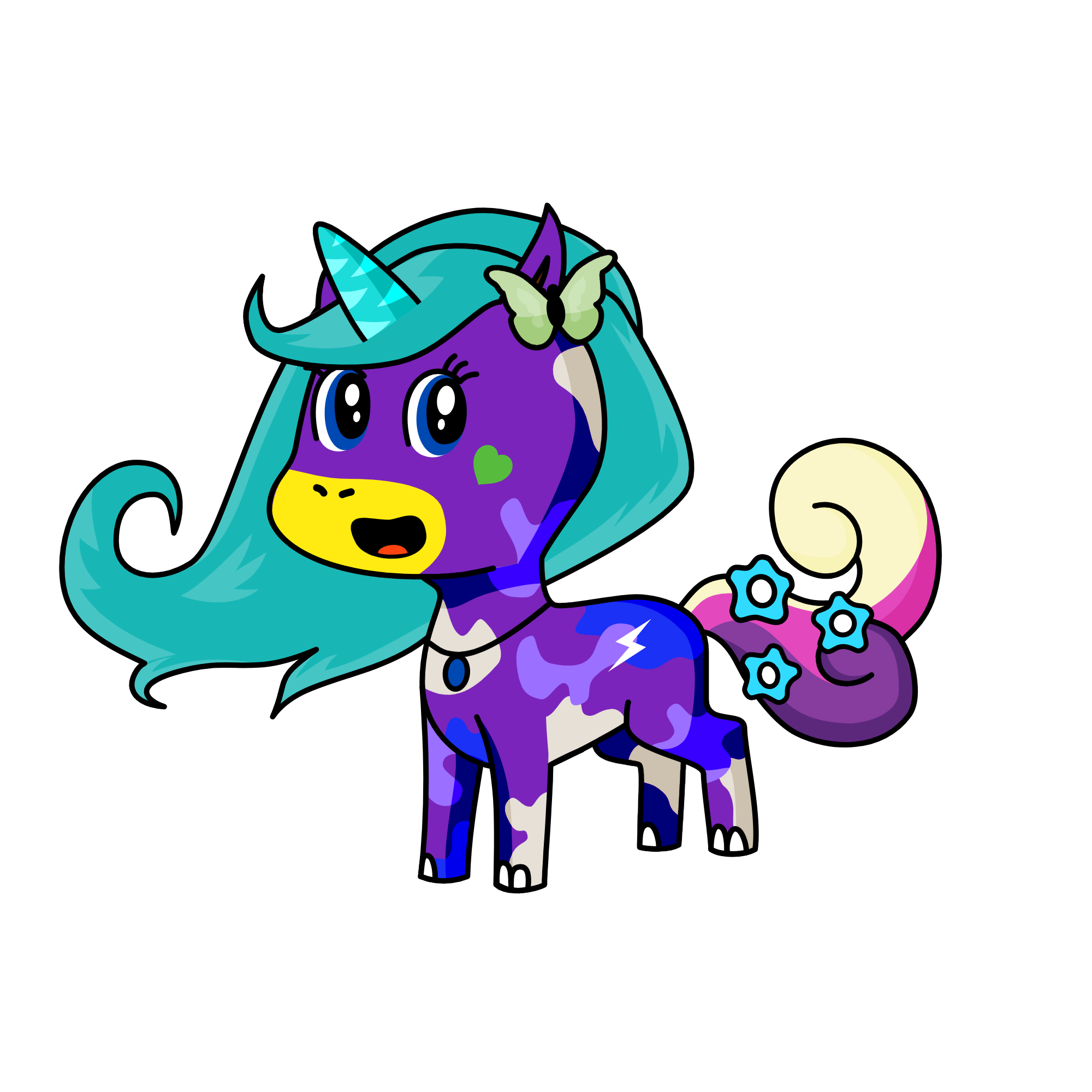 buurcub, the unicorn