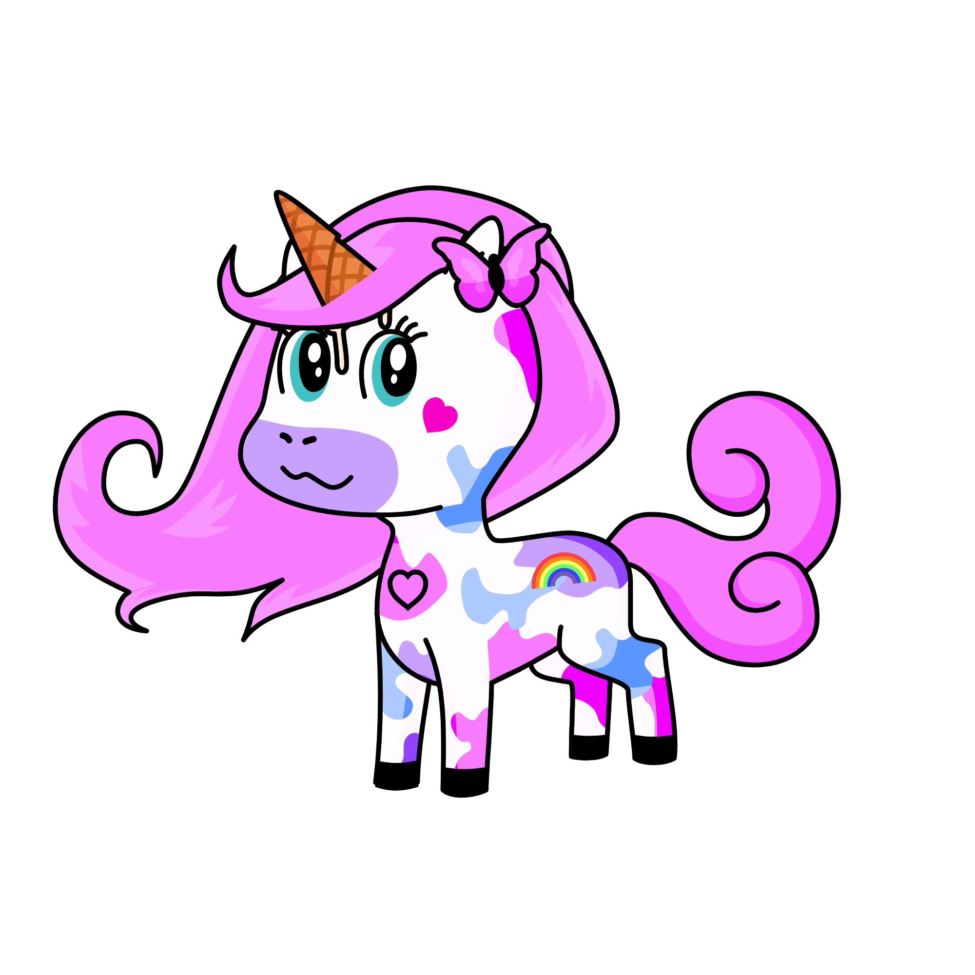 Artsy Emma , the unicorn