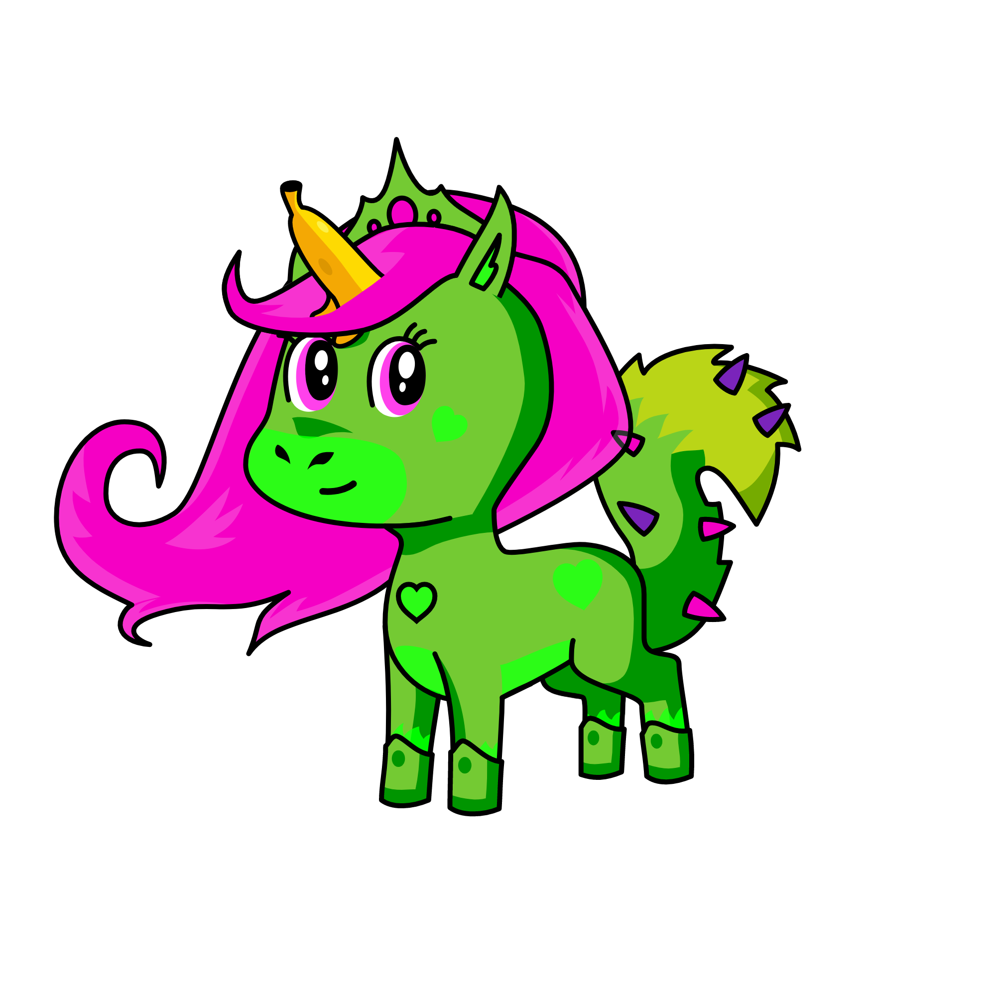Shamrock's April Fools, the unicorn