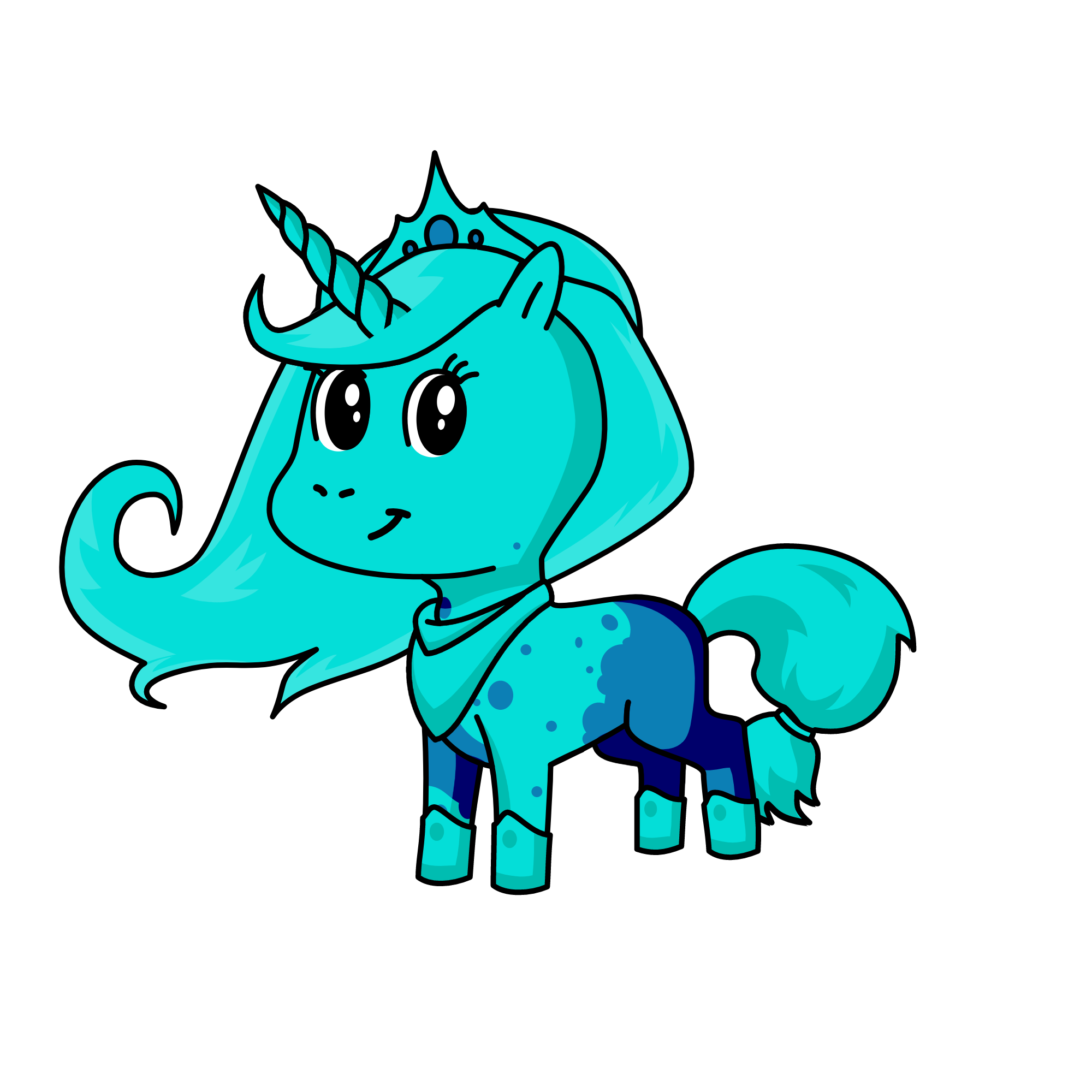 April, the unicorn
