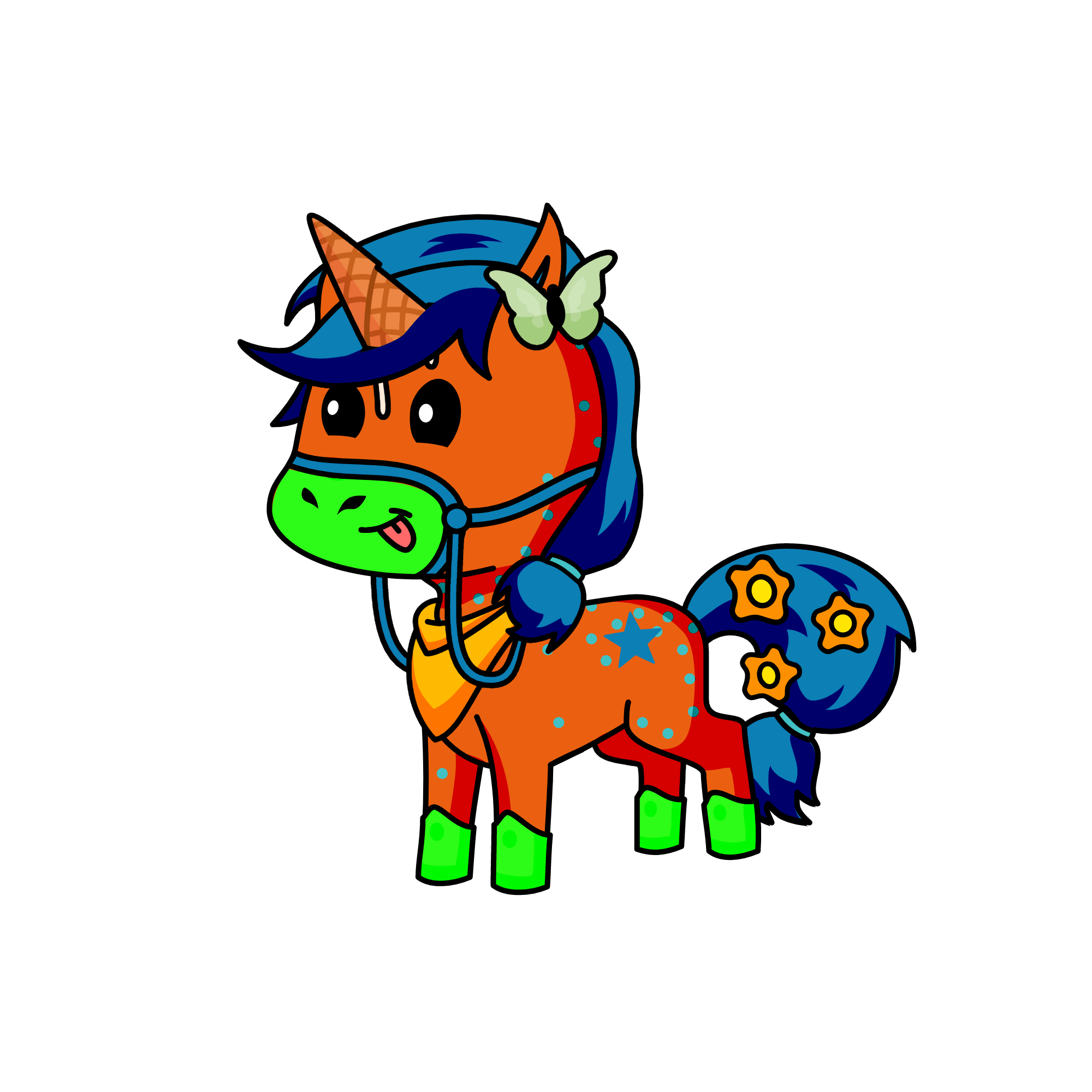 Bandit, the unicorn
