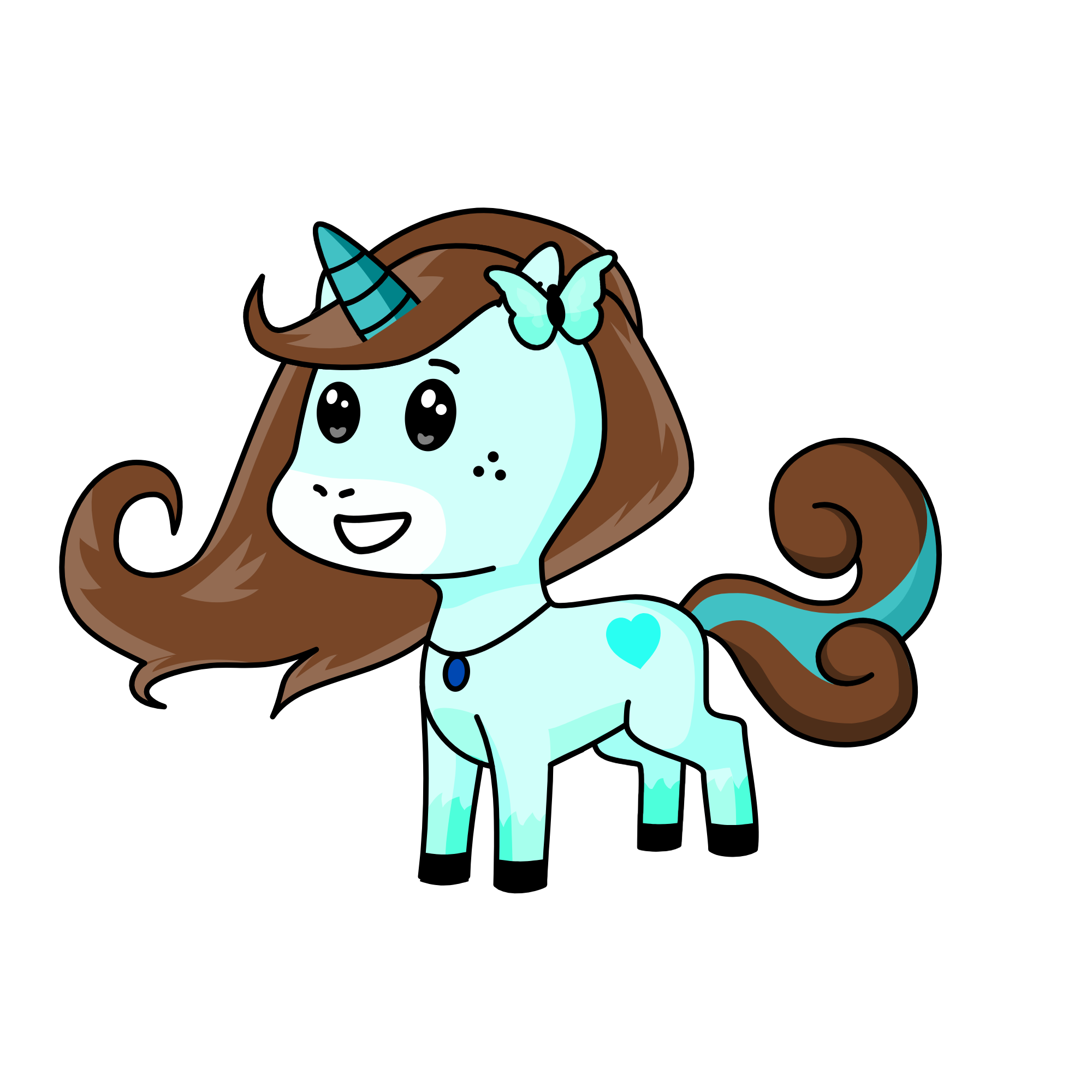 simone, the unicorn