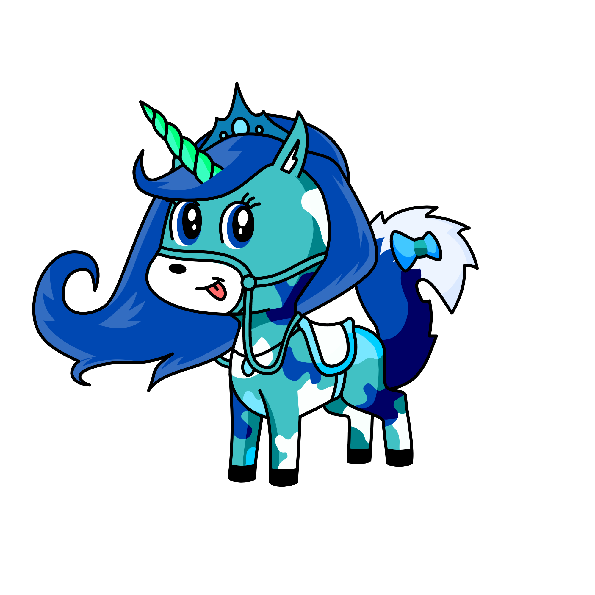 moon, the unicorn