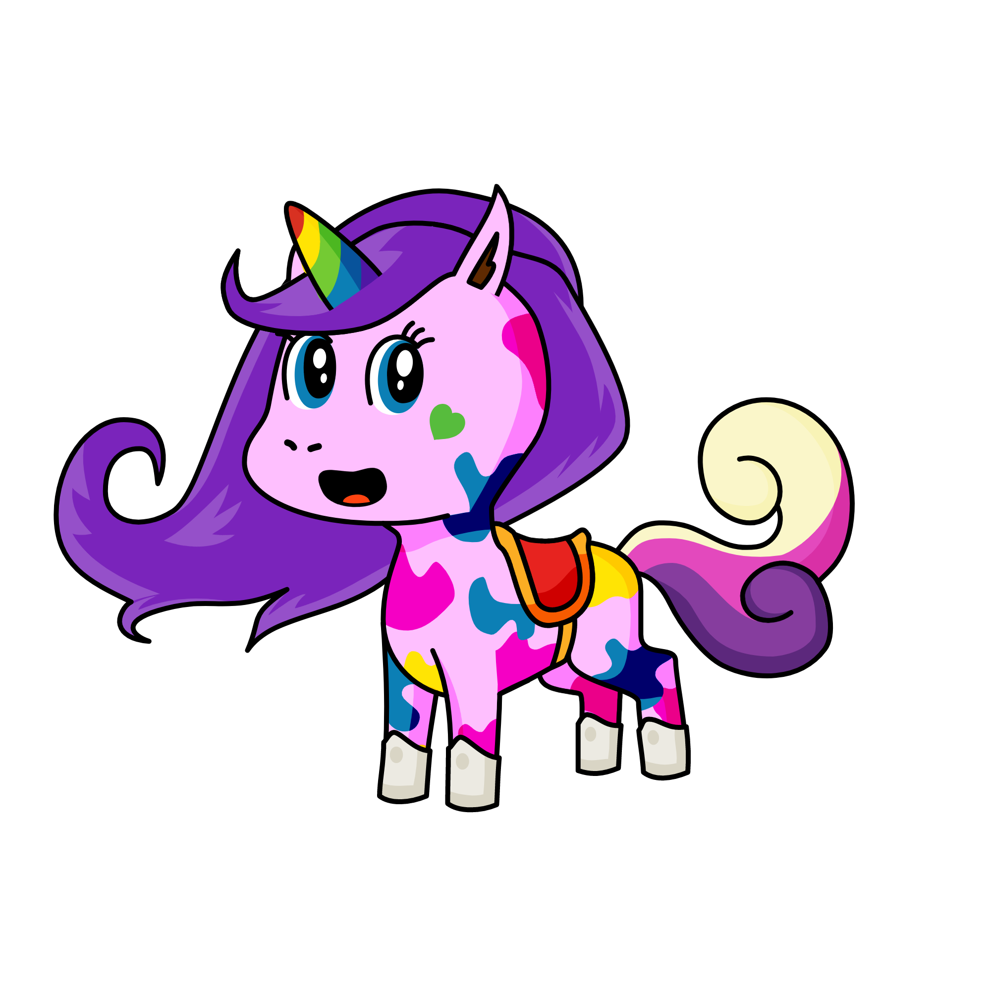 Hailey, the unicorn