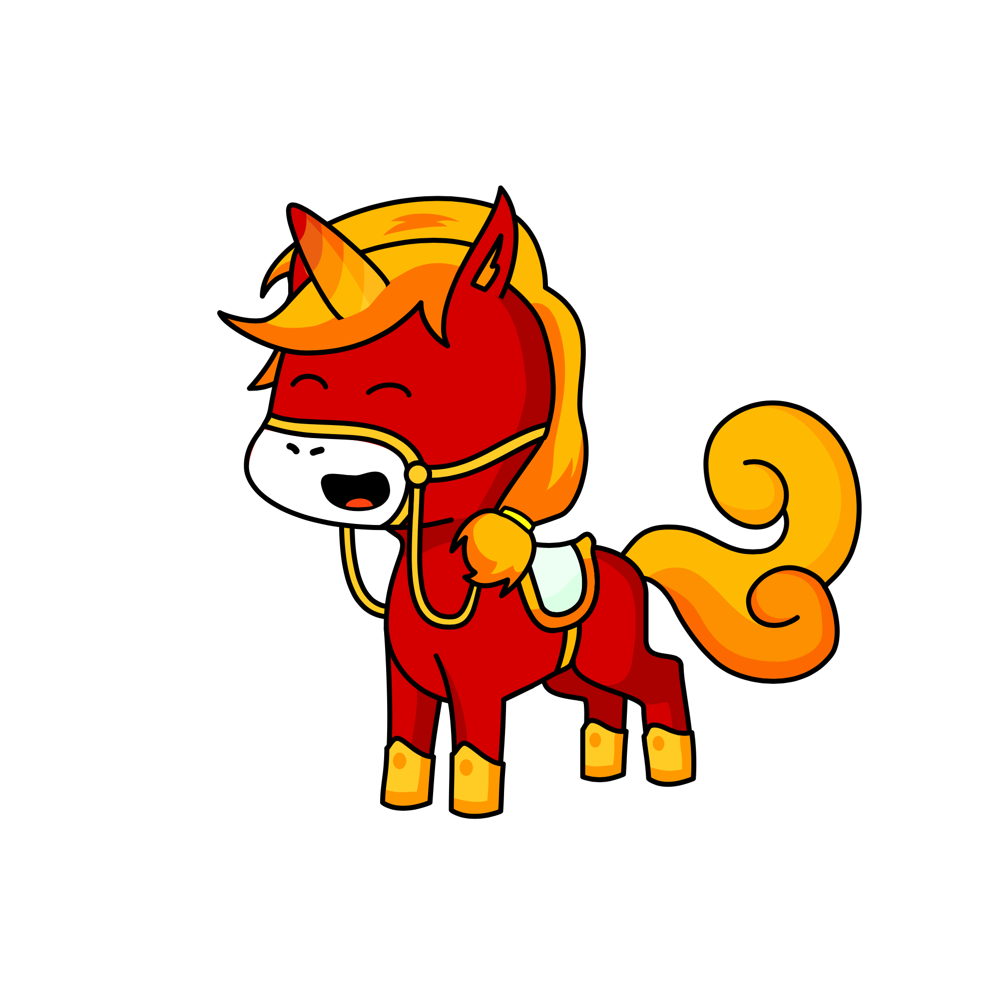 Fire Dash, the unicorn
