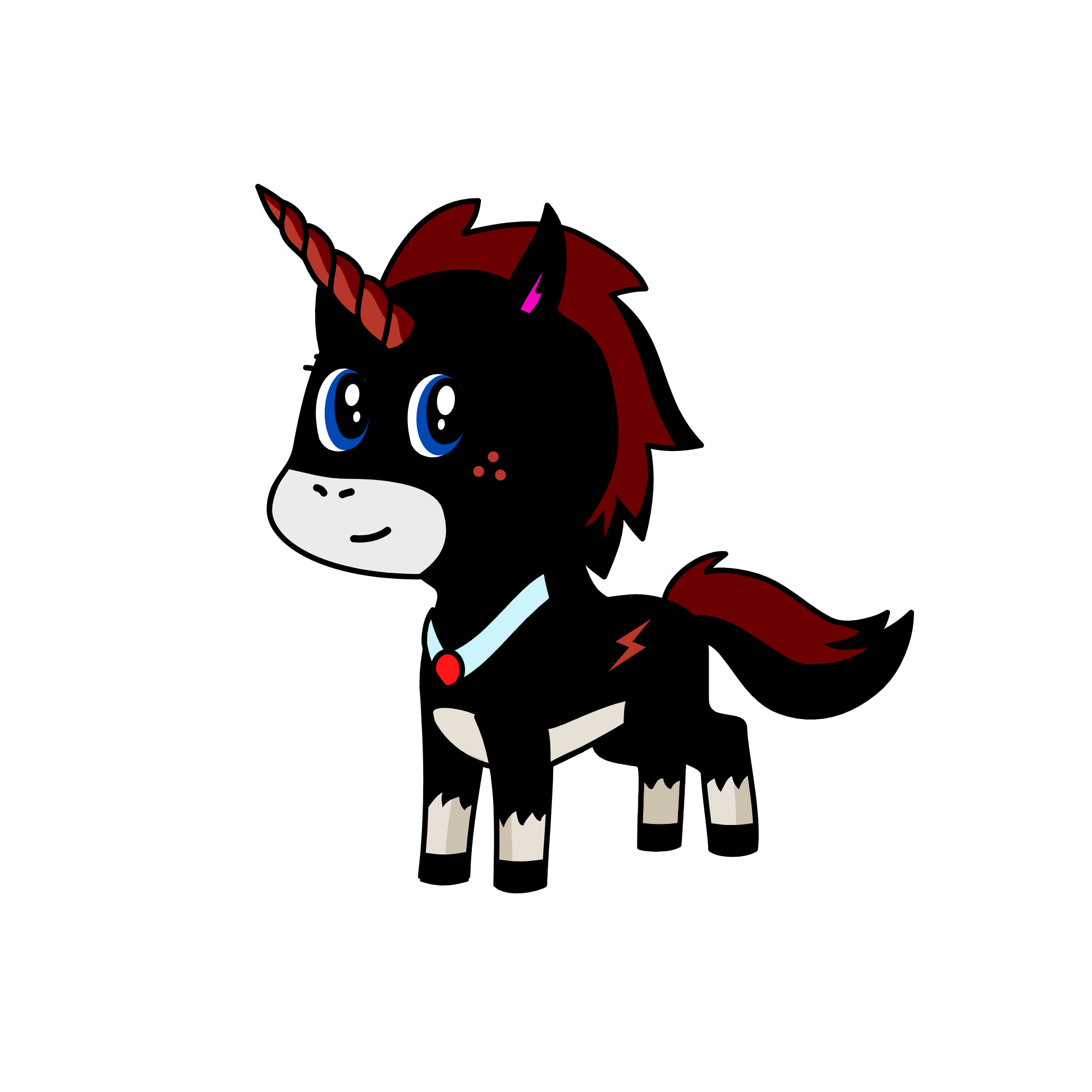 spike, the unicorn