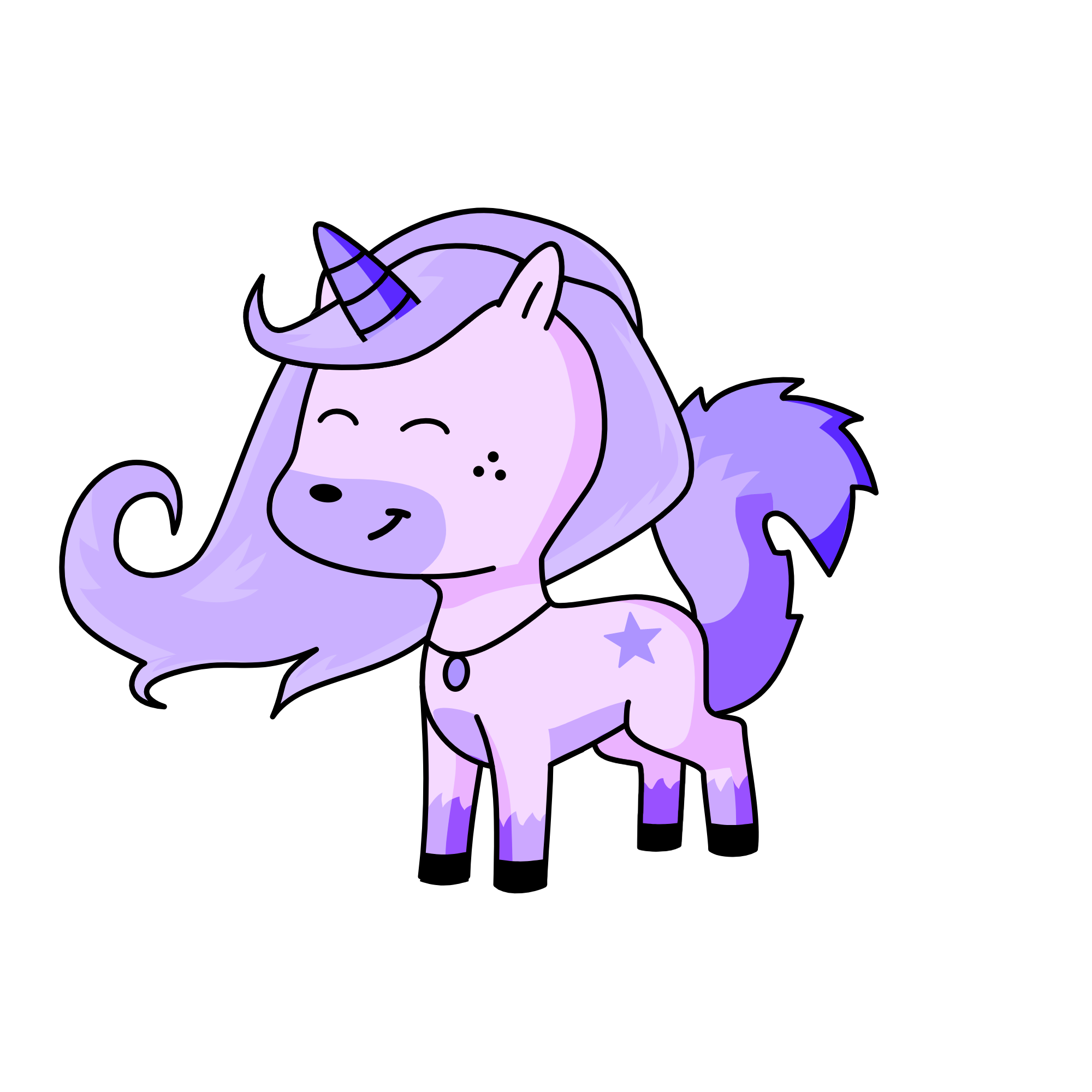 FOXY, the unicorn