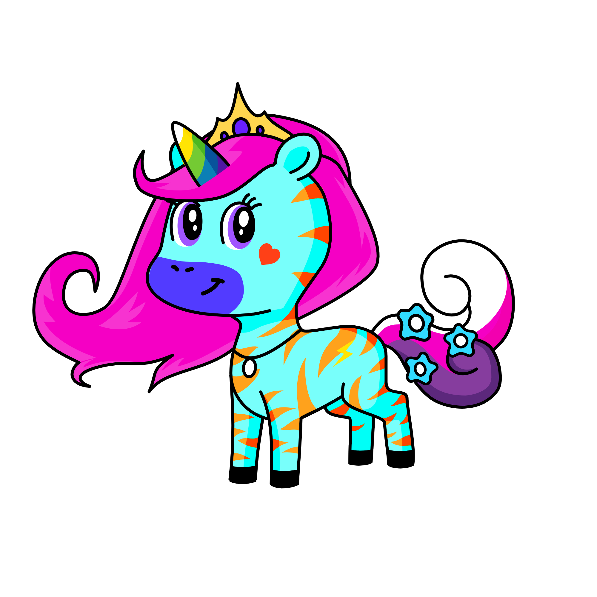 Thunderbolt, the unicorn