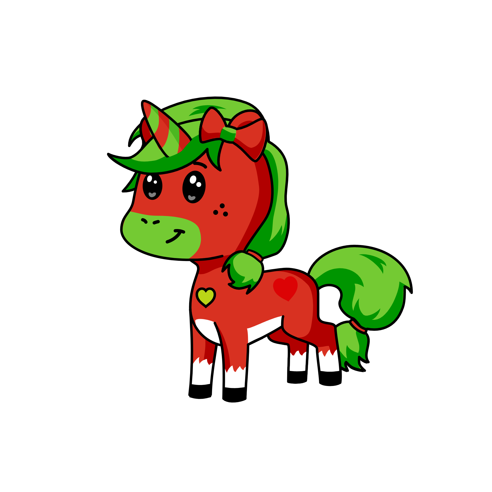 HOLLY, the unicorn