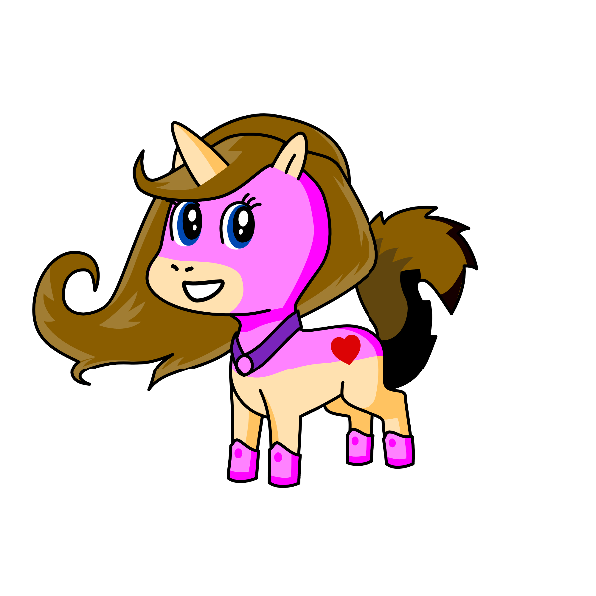 Gabby (Me As Uni), the unicorn