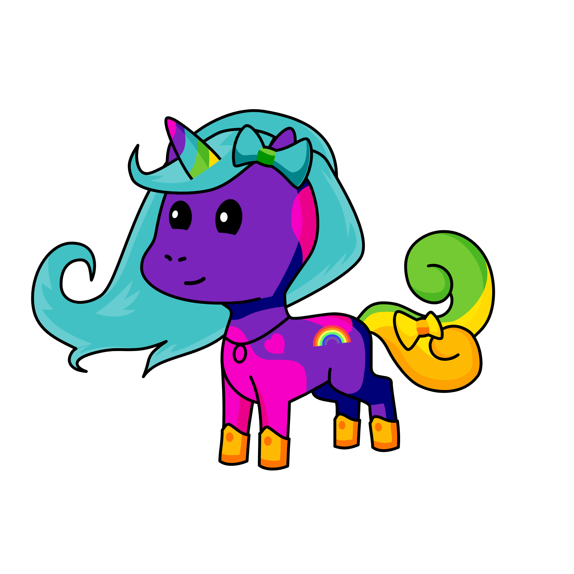 Sparkle, the unicorn