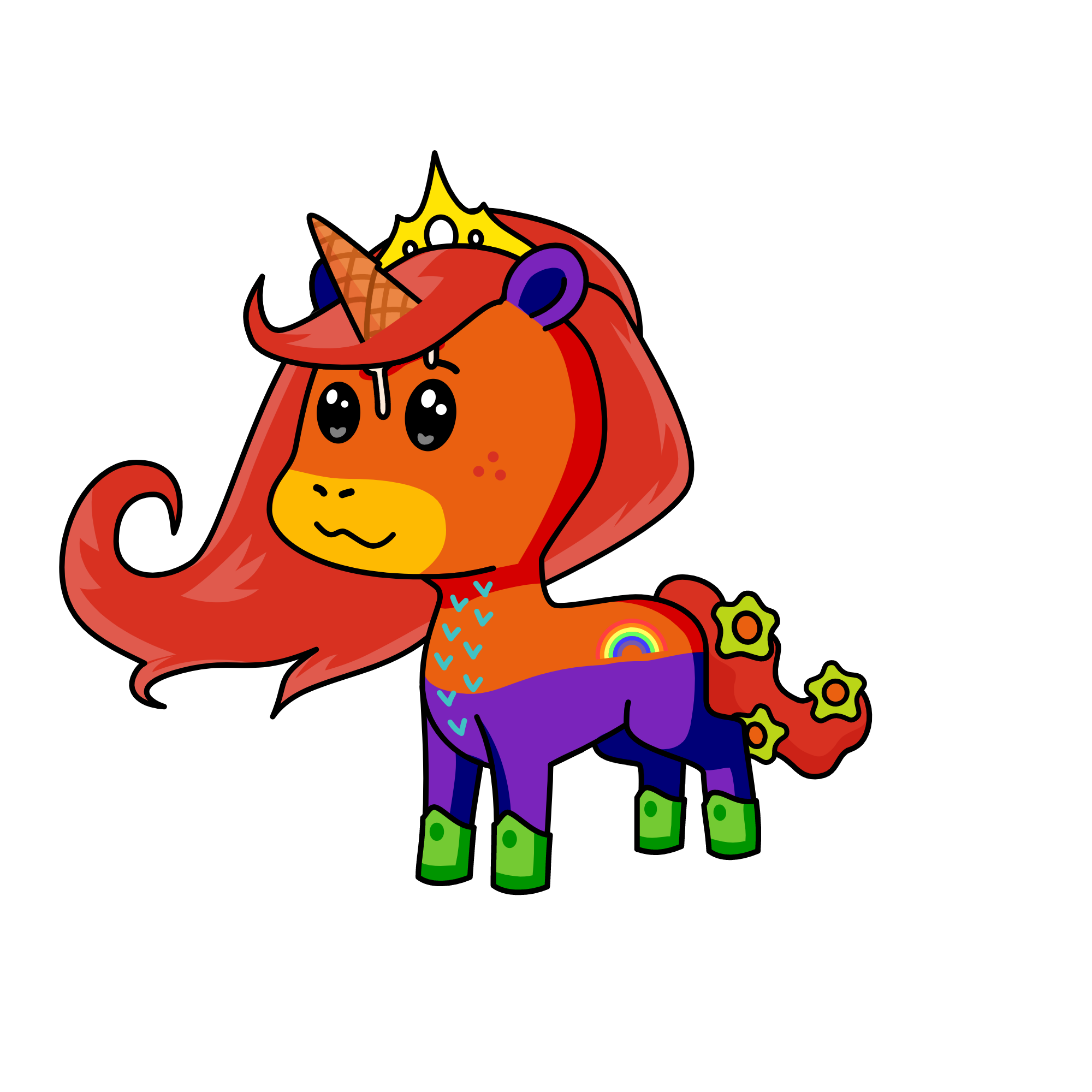 Icycorn, the unicorn