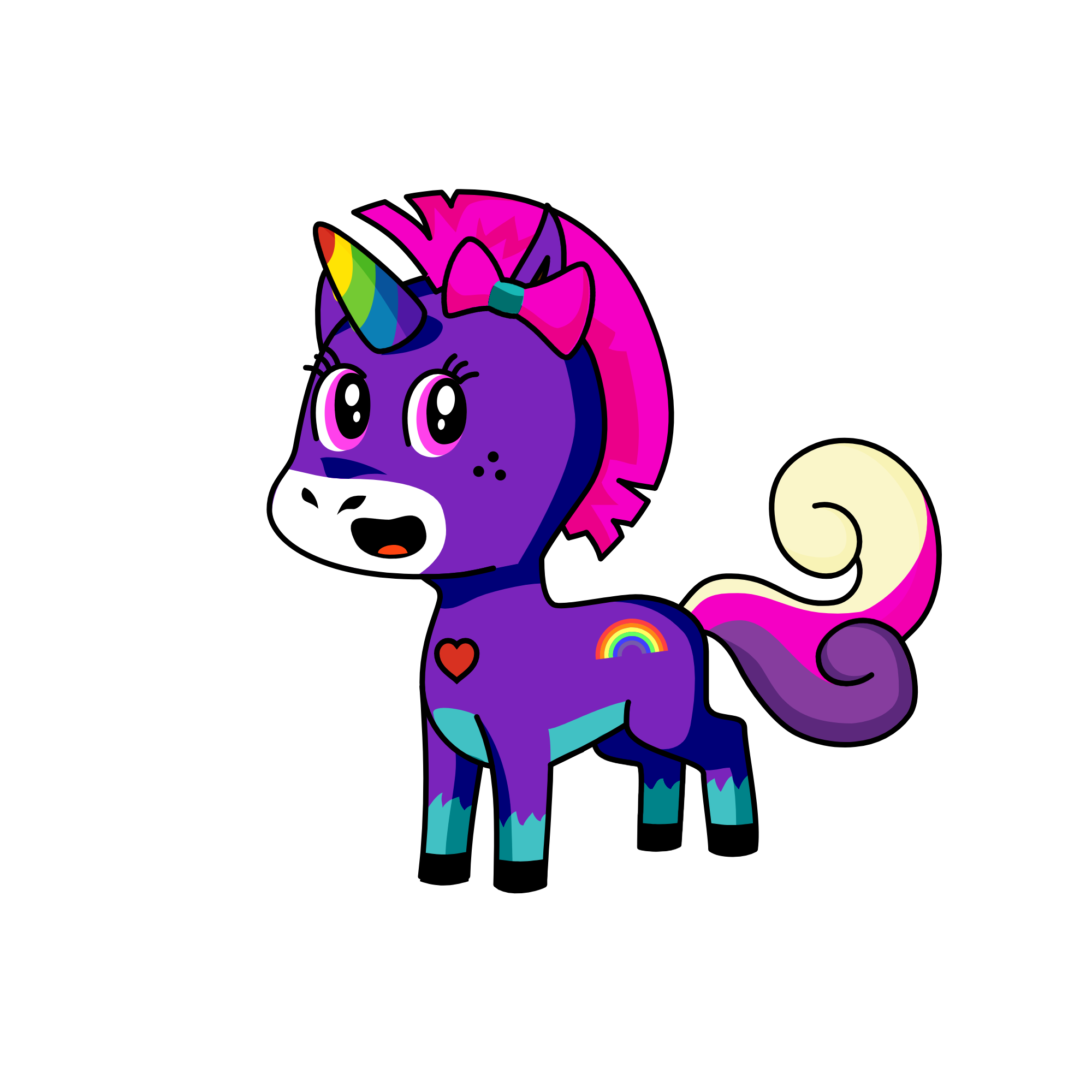 Uni the Unicorn, the unicorn