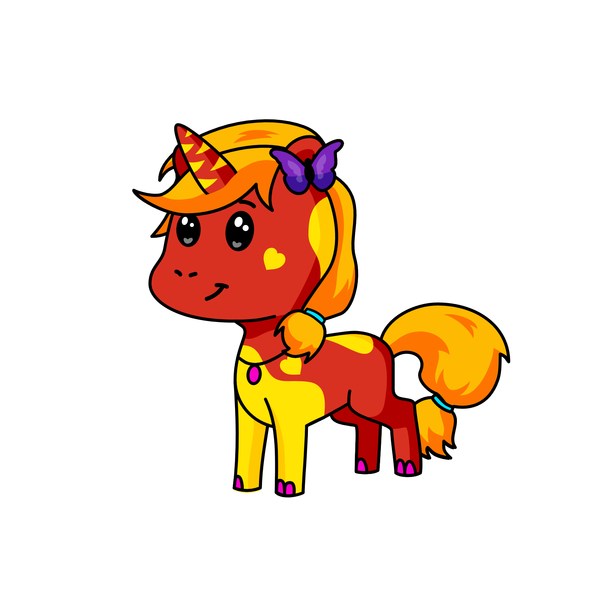 Lola the Unicorn, the unicorn