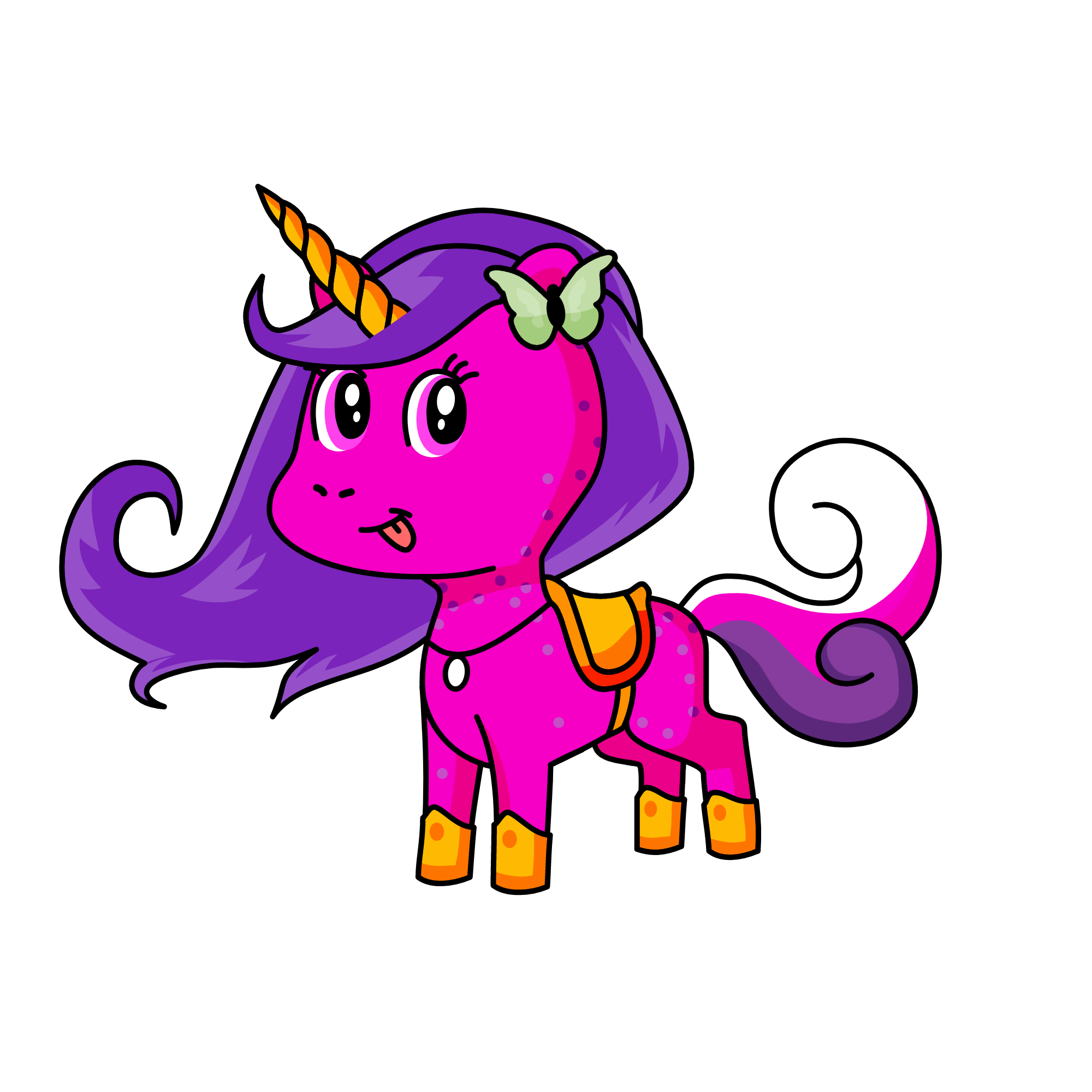 Luna, the unicorn