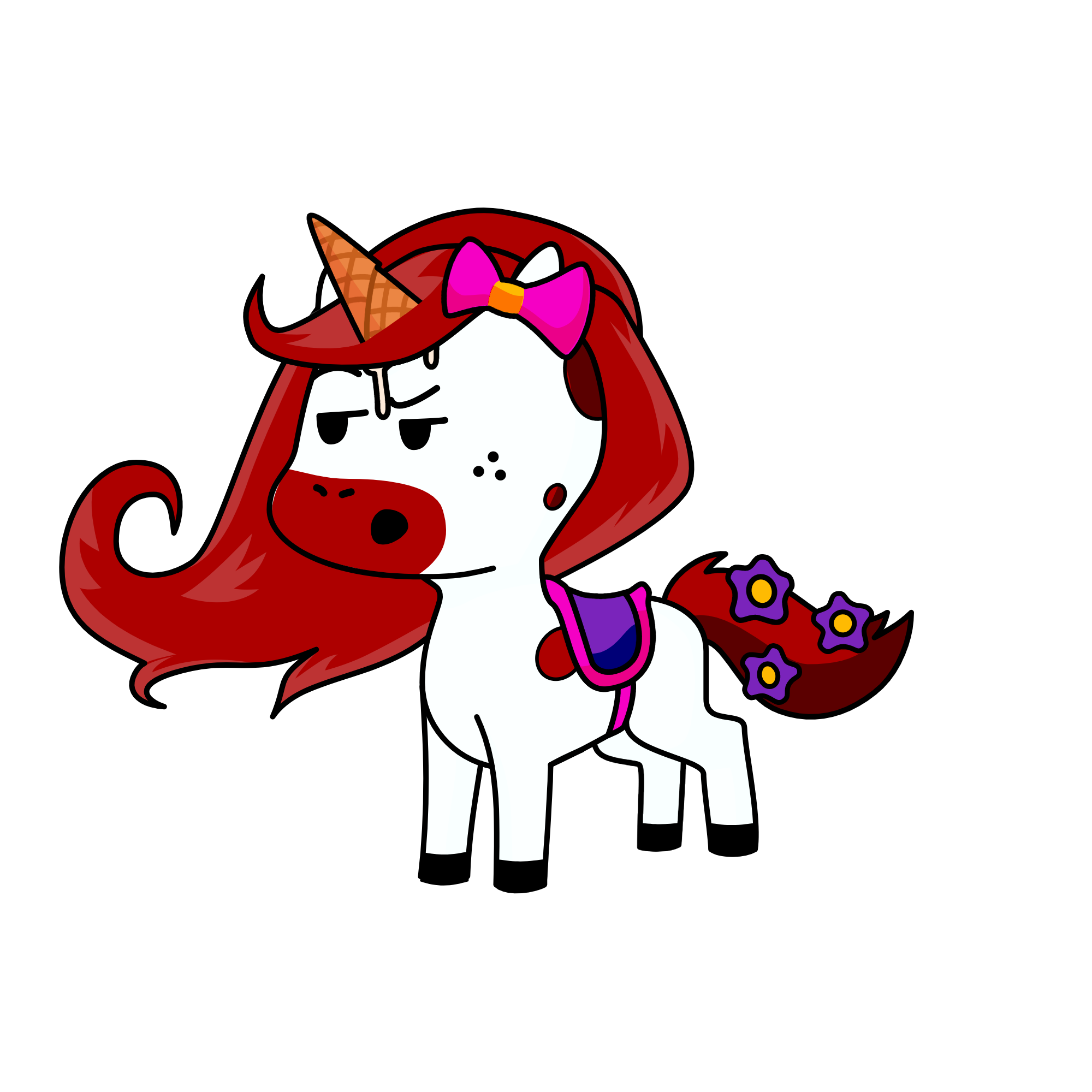 Pony, the unicorn