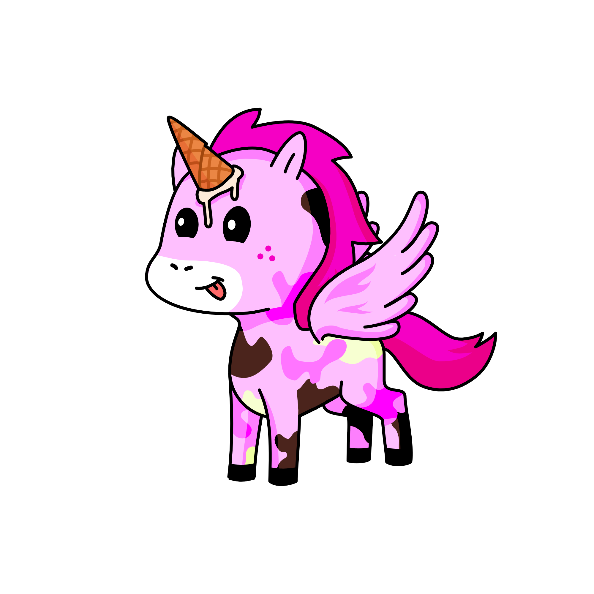 Icecream, the unicorn