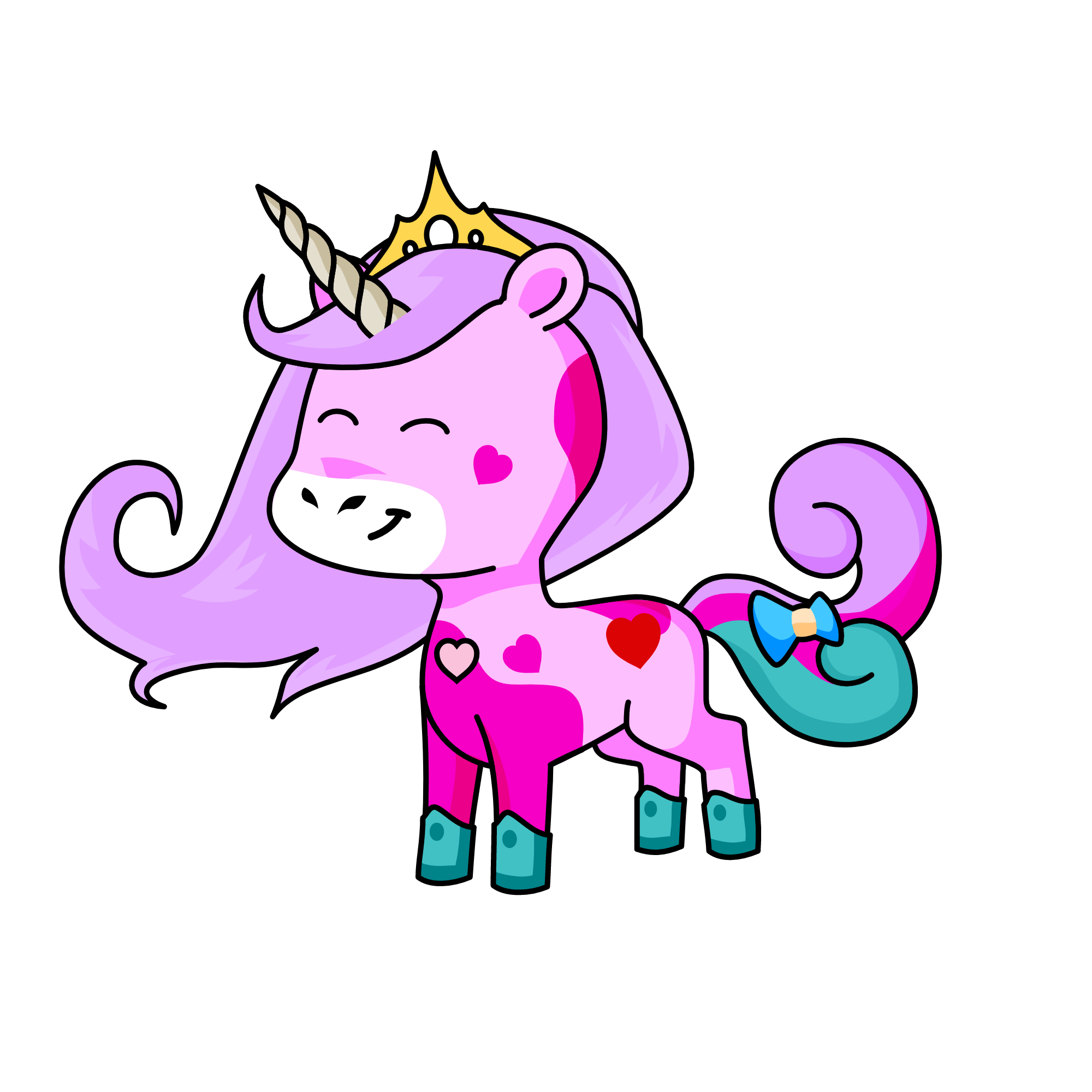 prinsess, the unicorn