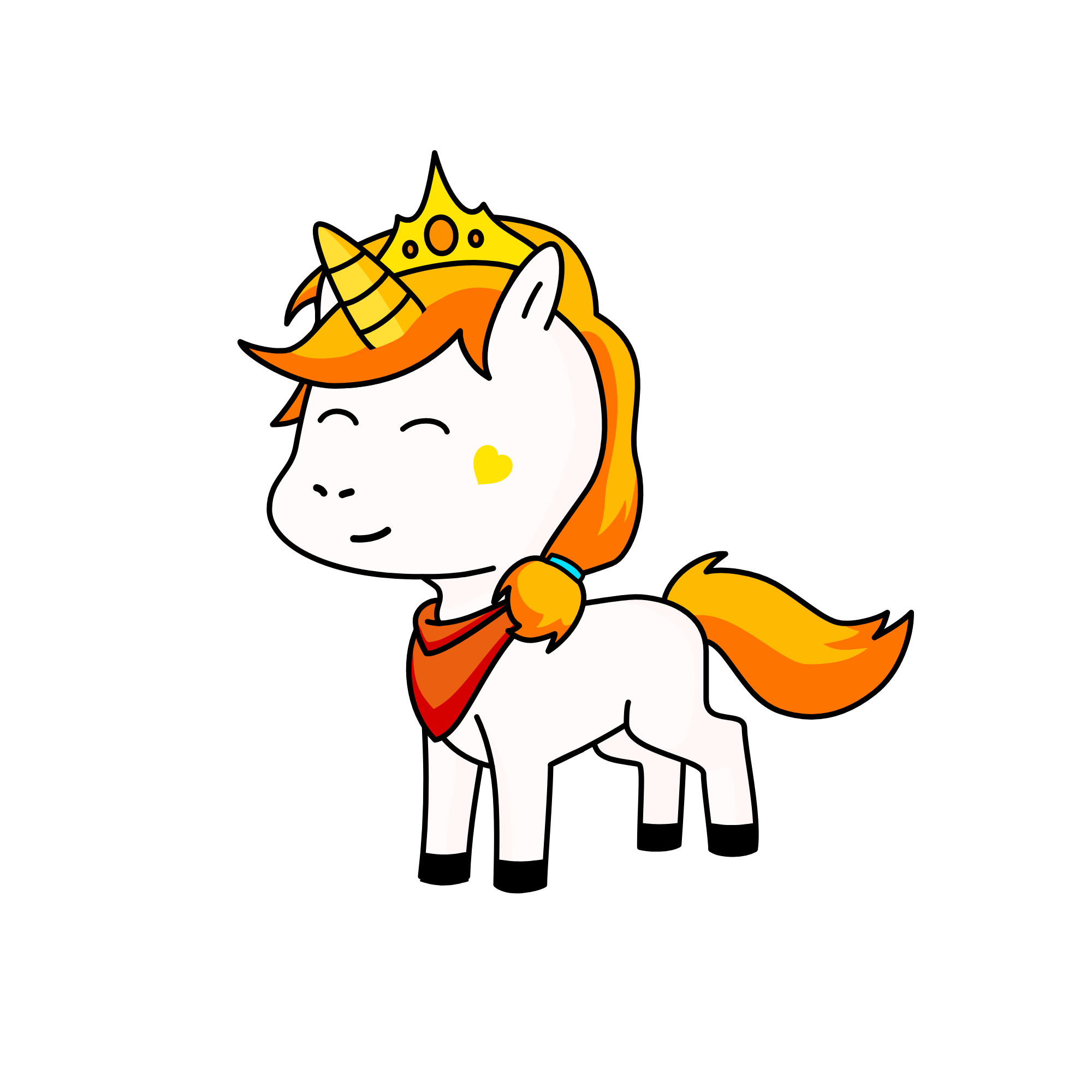 公主獨角獸, the unicorn