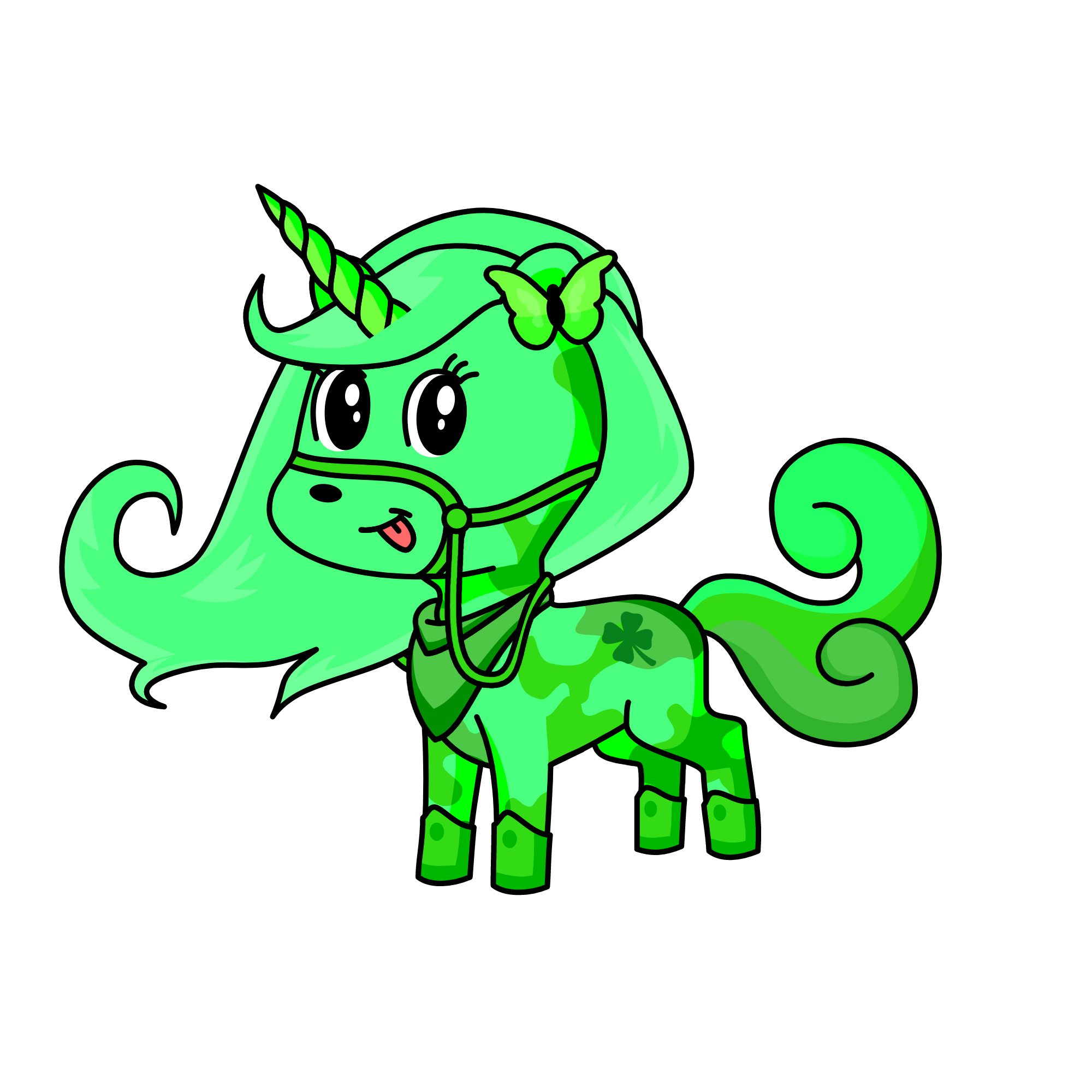 greenery, the unicorn