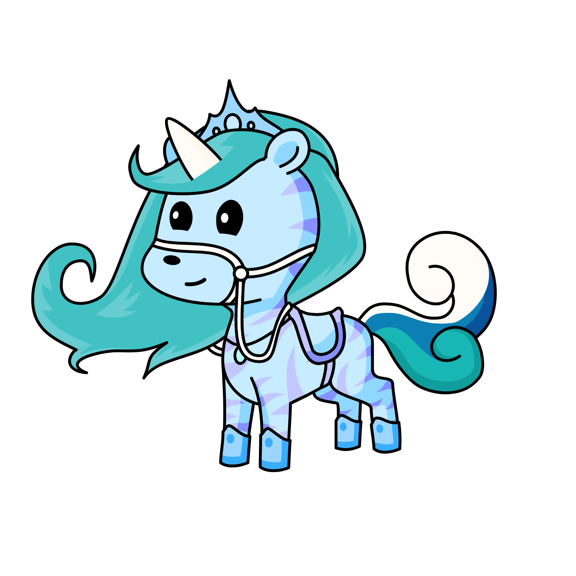 Snowy, the unicorn