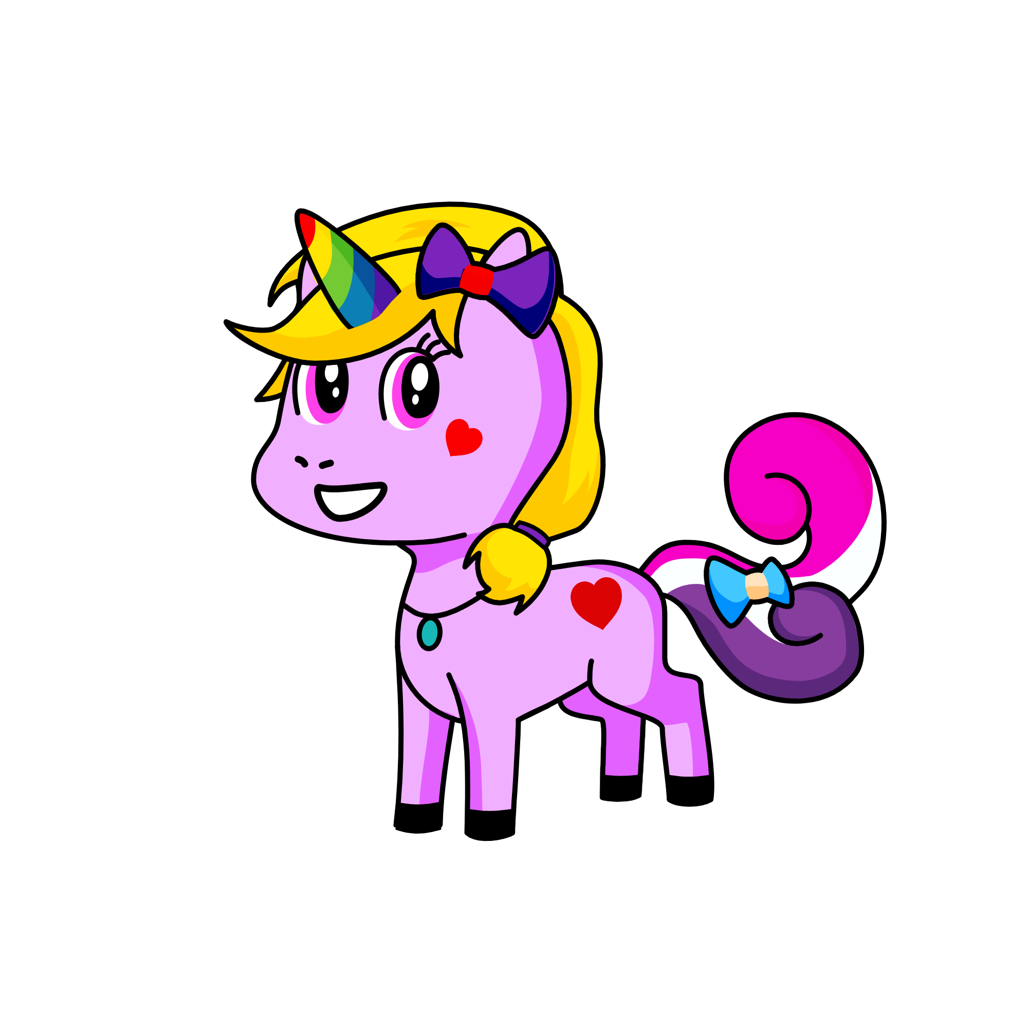 Rubie, the unicorn