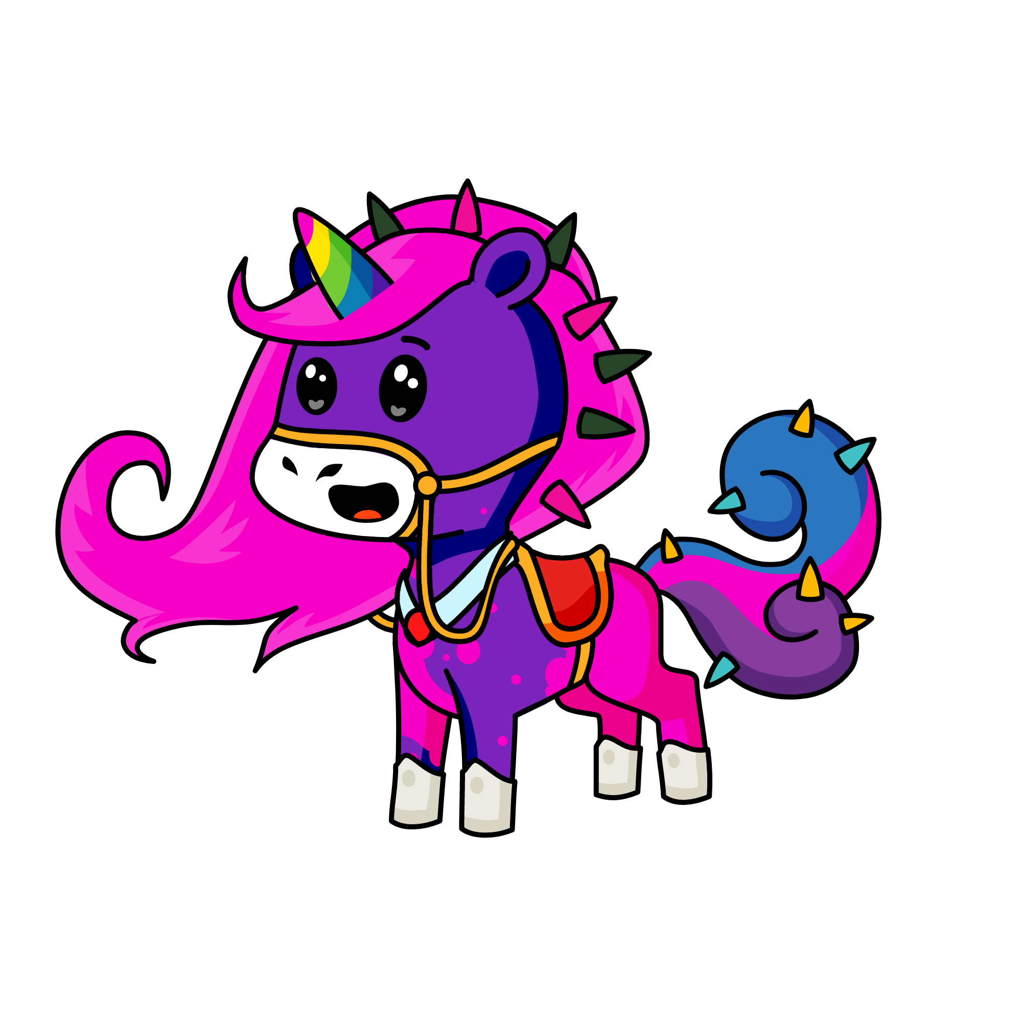 pinkycorn, the unicorn
