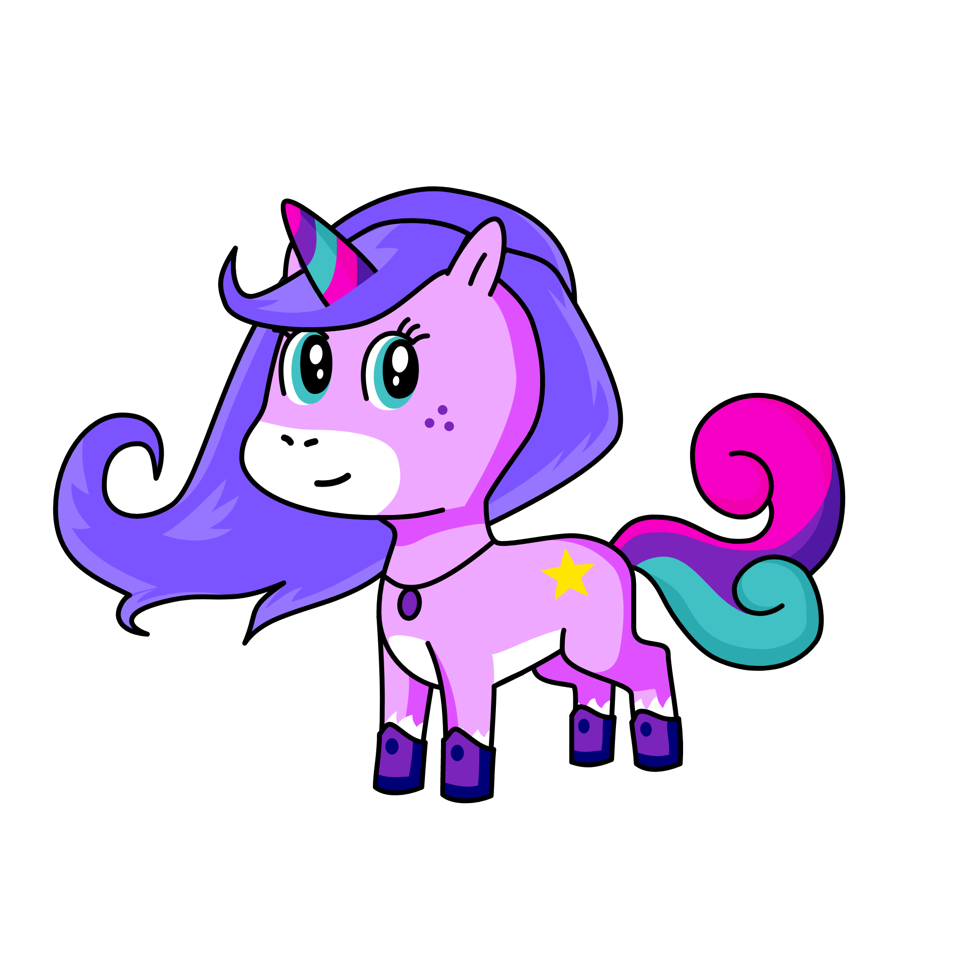 Stara, the unicorn