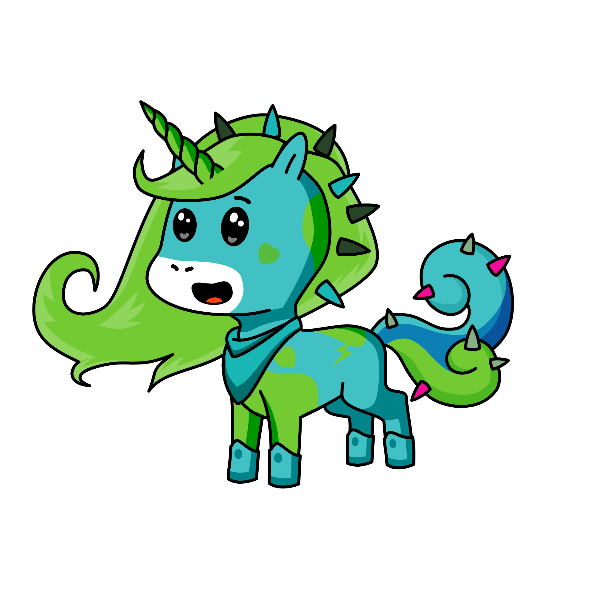 earth day, the unicorn