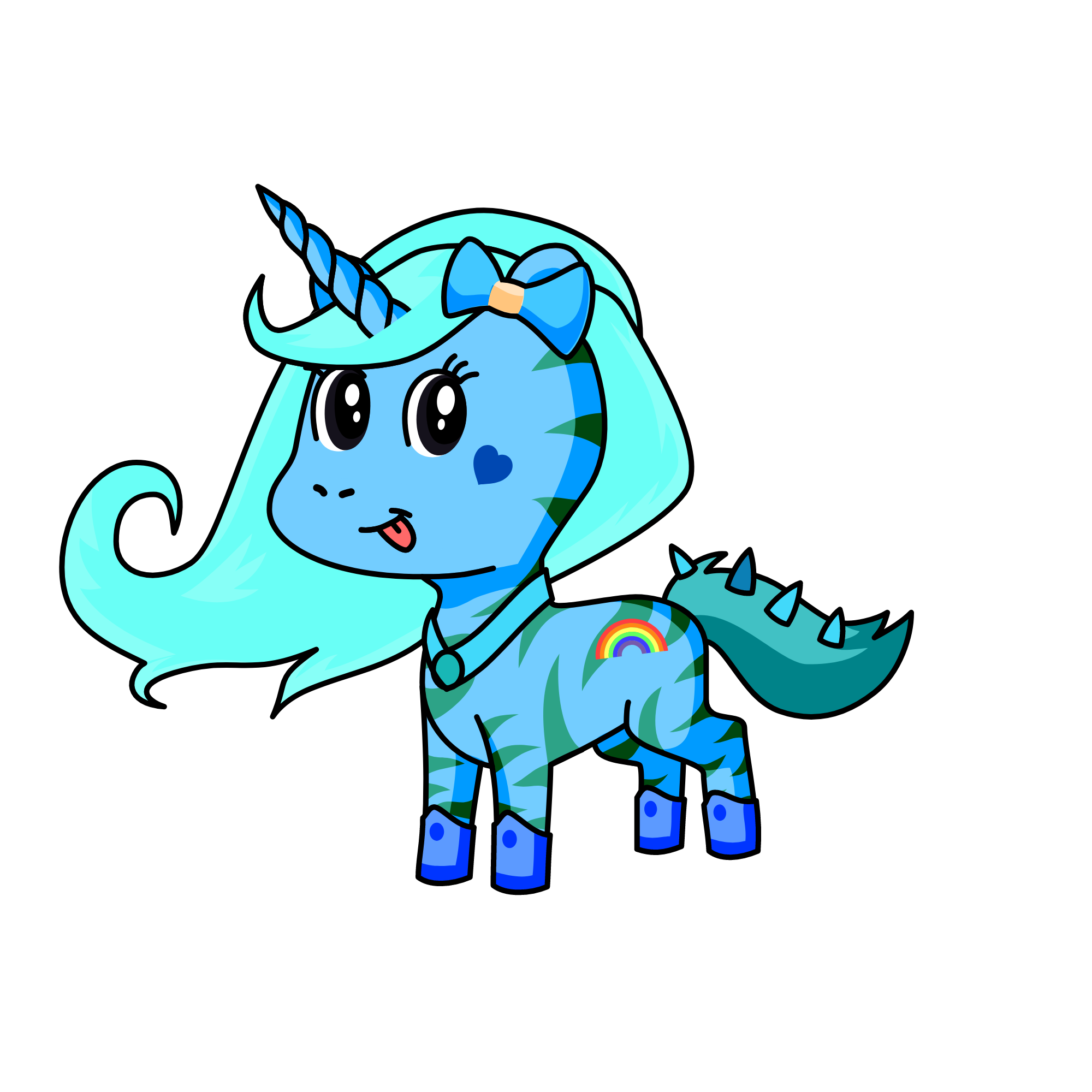 ocean, the unicorn