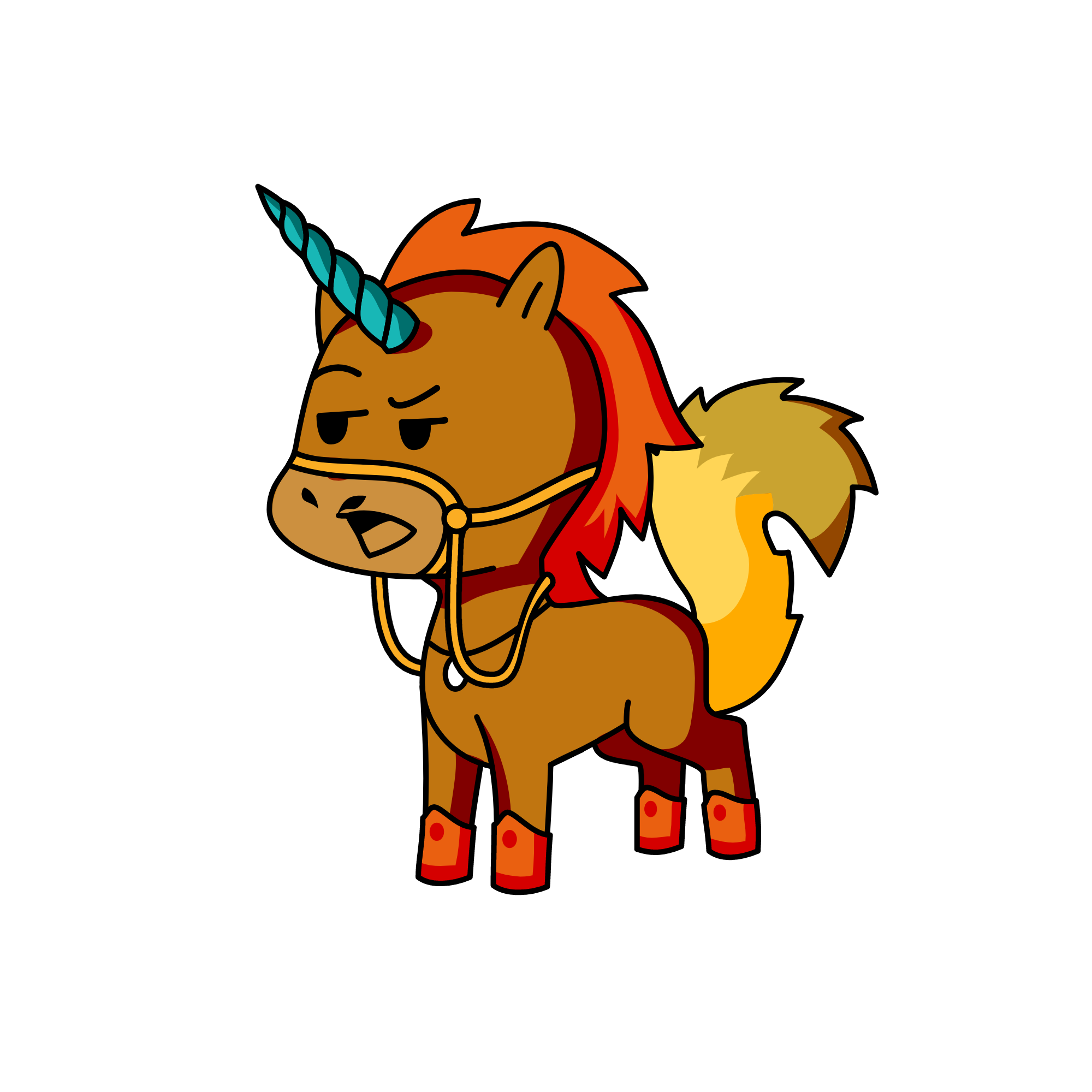 camel, the unicorn