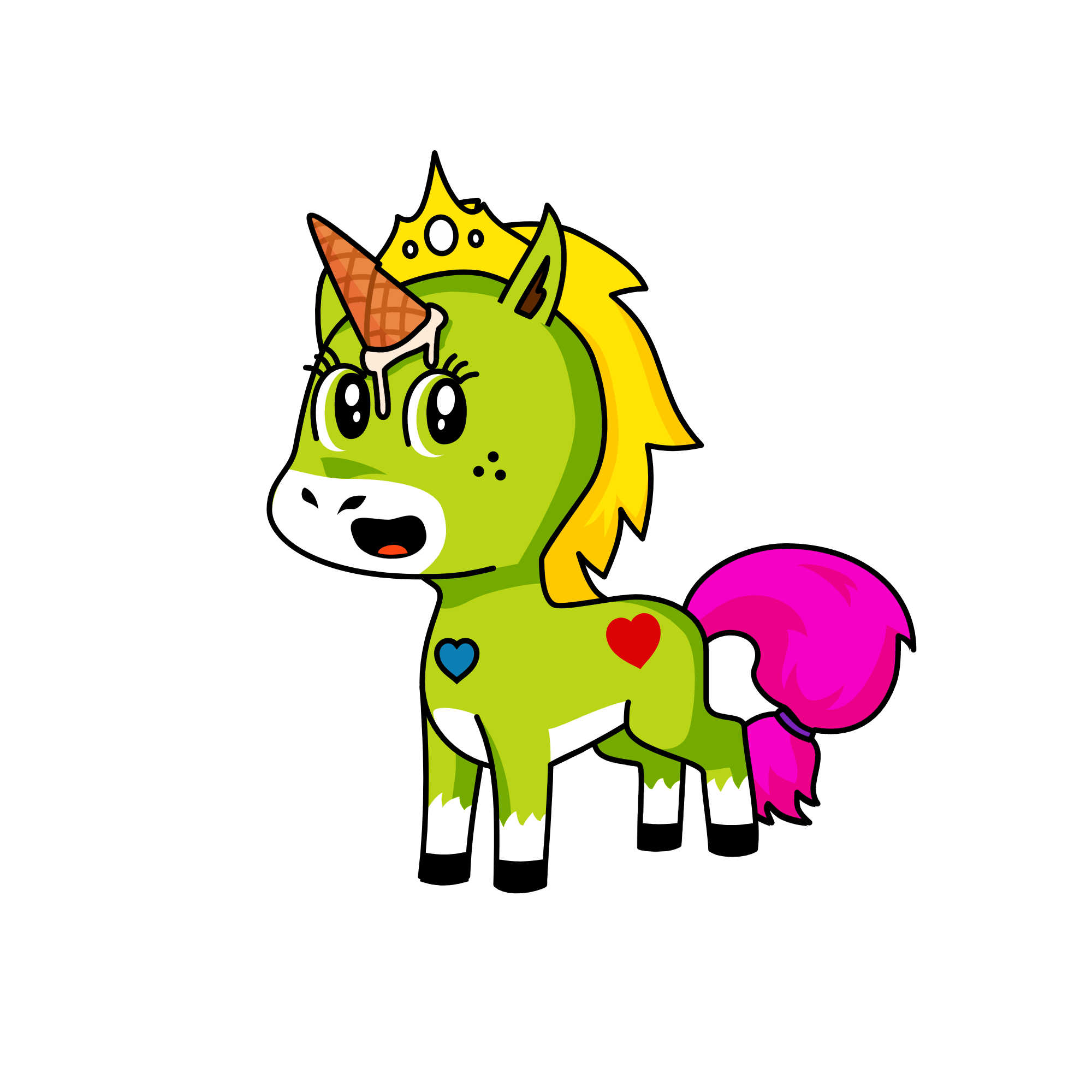 gfvf, the unicorn