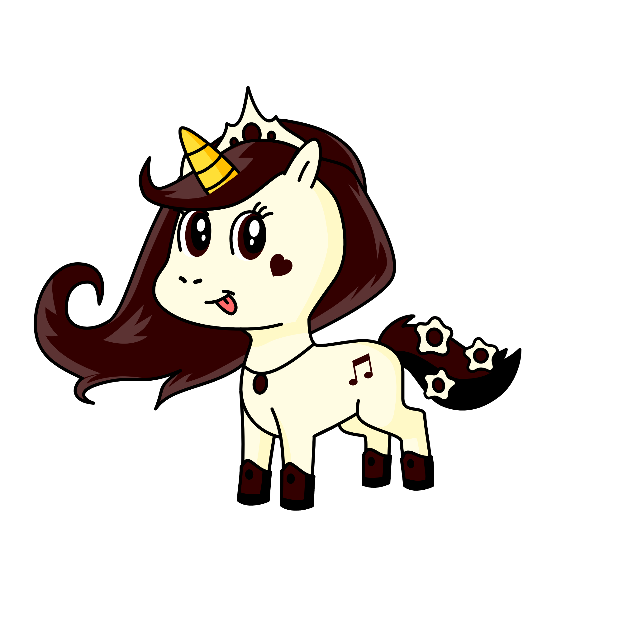 Swirl, the unicorn