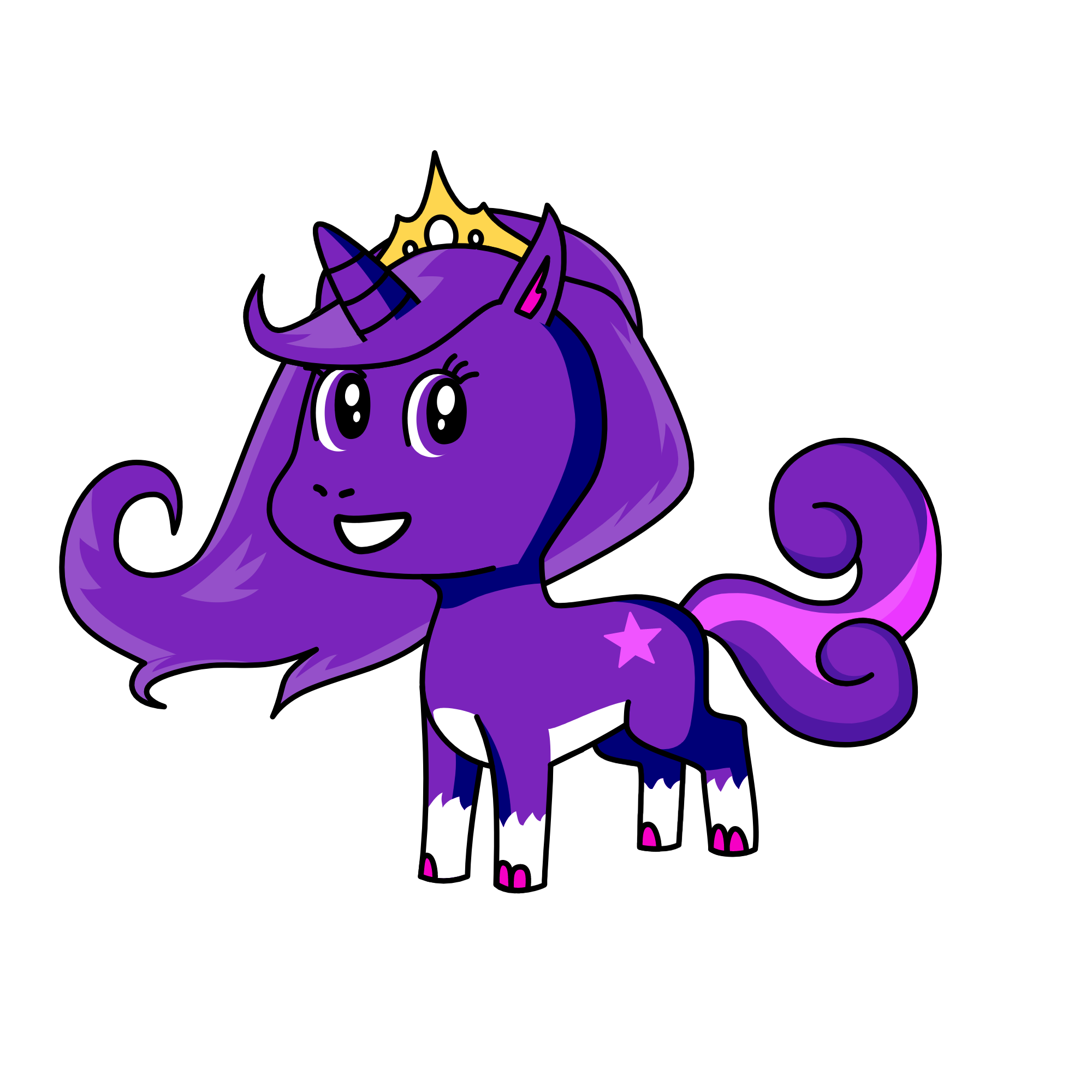 Twilight Sparkle, the unicorn