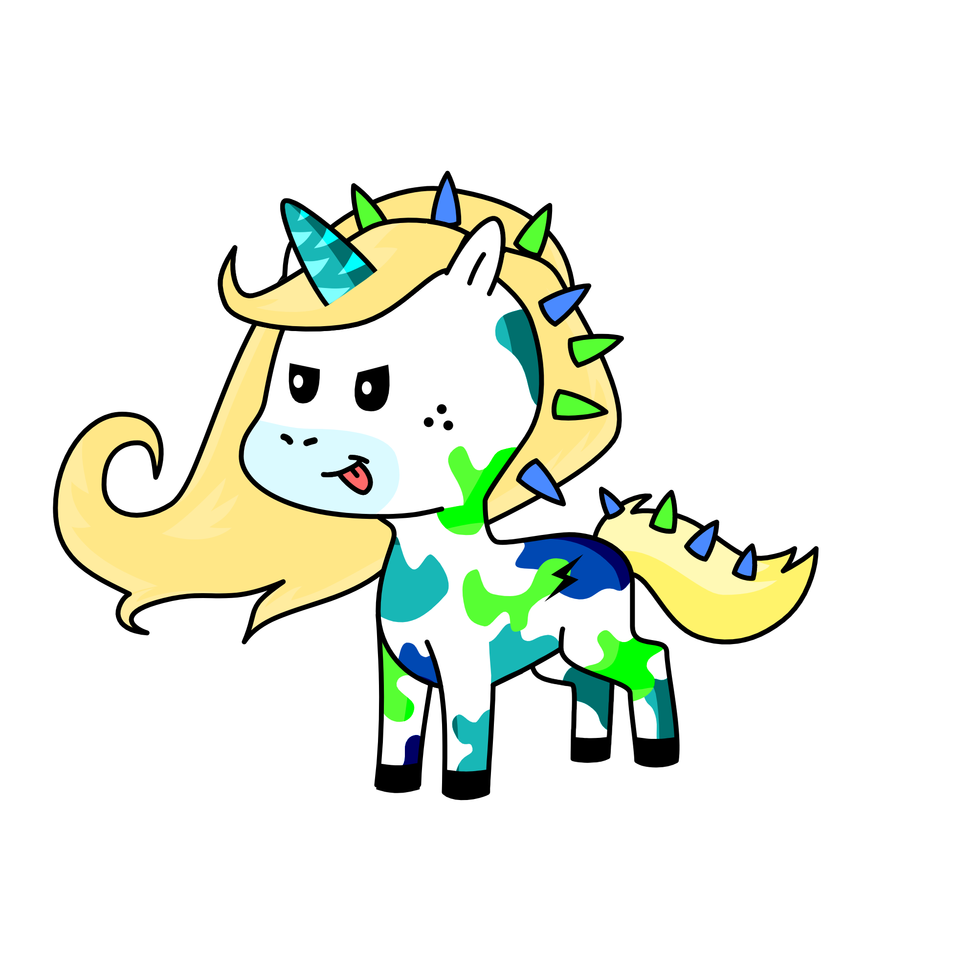 brook, the unicorn