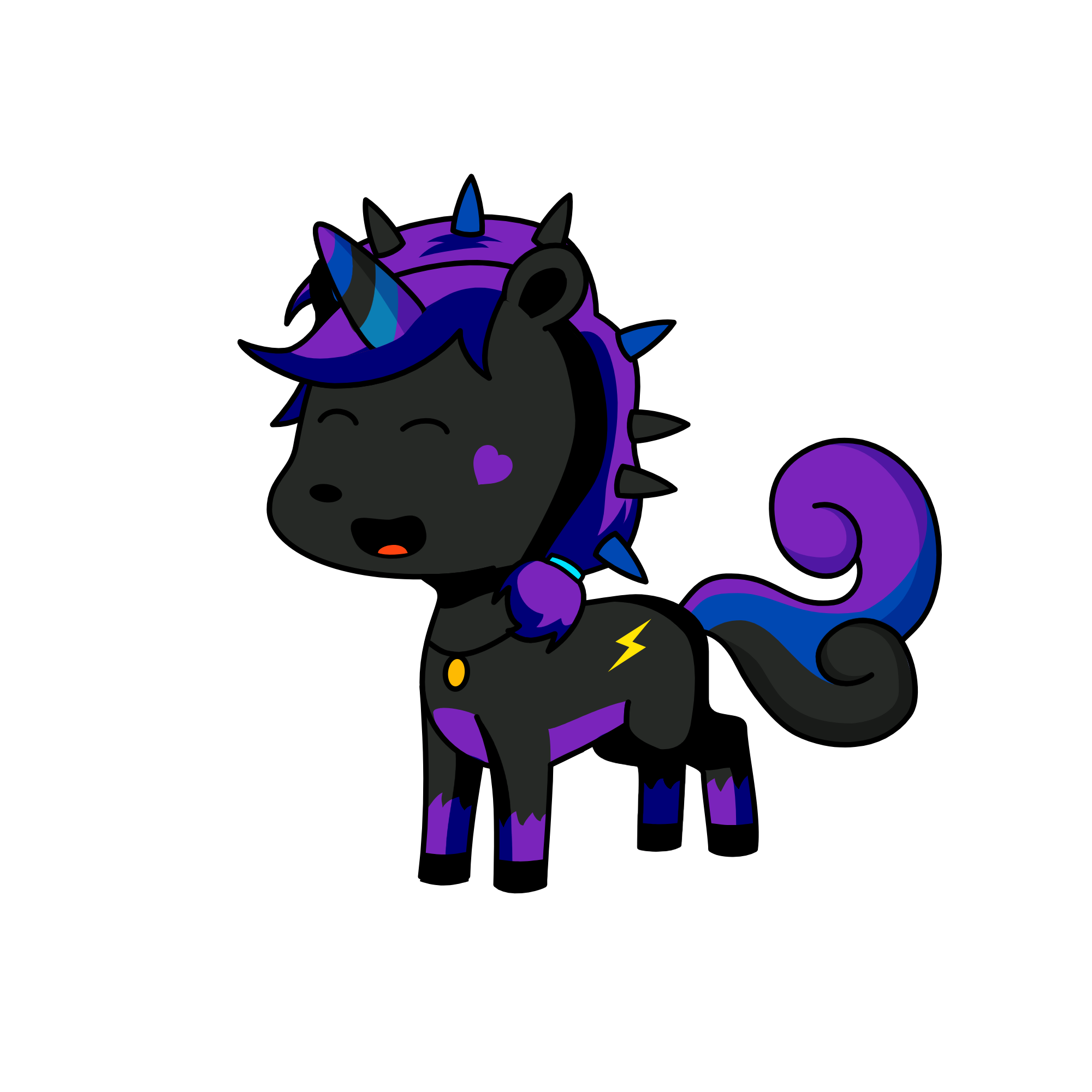 Shadow, the unicorn